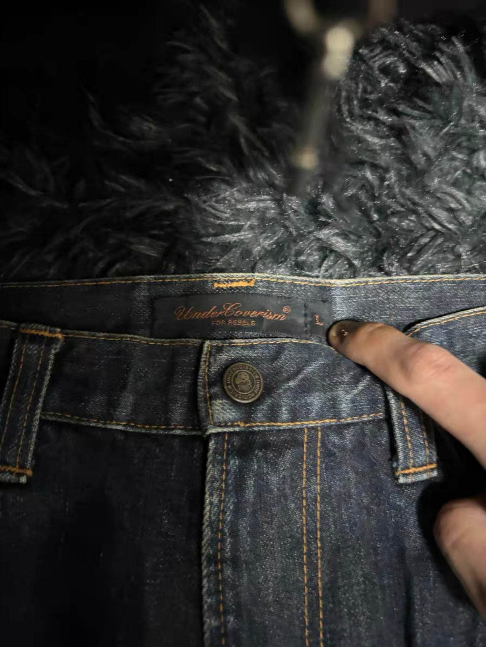 UNDERCOVER 02AW CELL Jeans