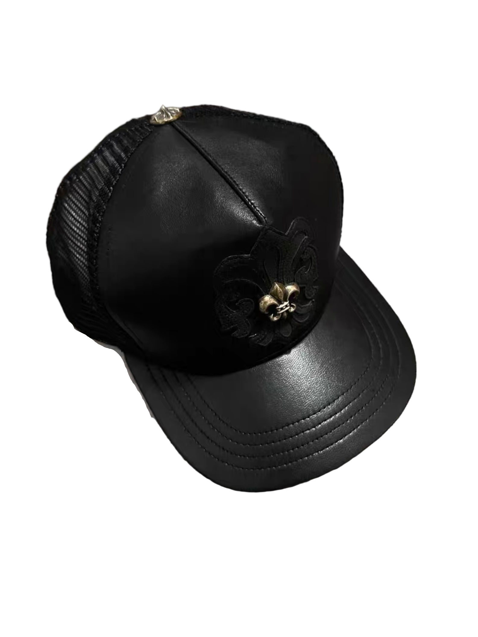 Chrome Hearts Leather Patch Cap