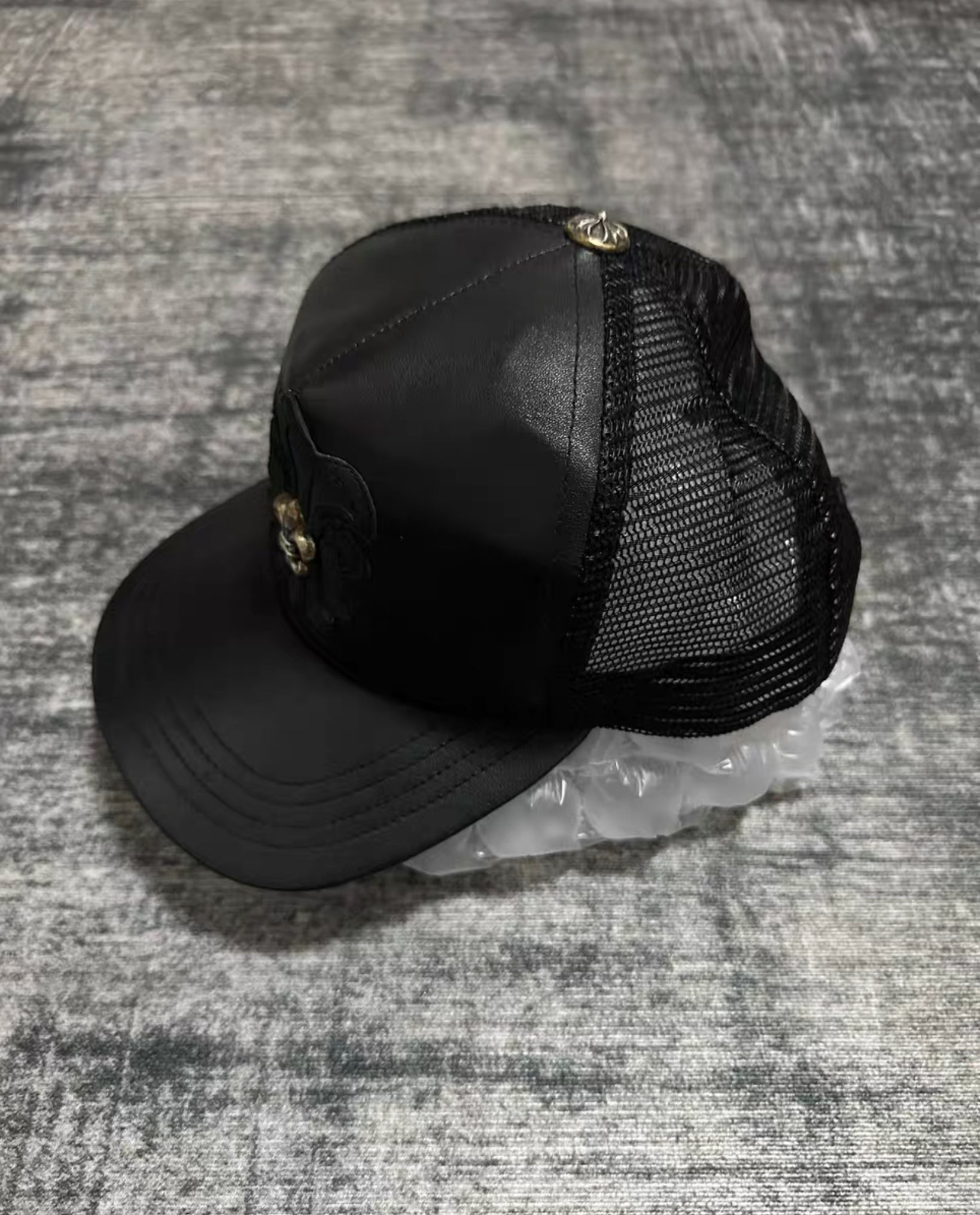 Chrome Hearts Leather Patch Cap