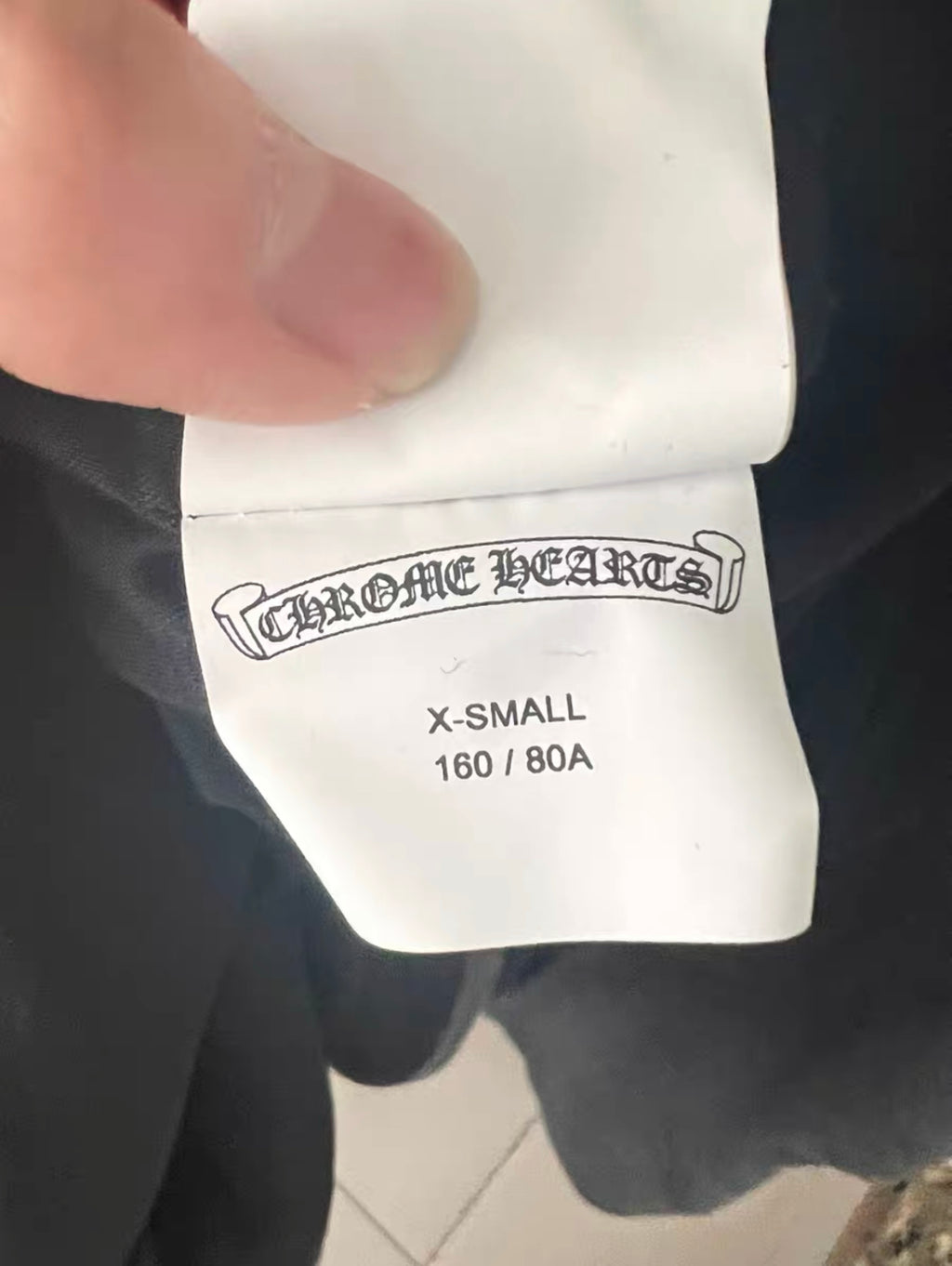 Chrome hearts wool coat