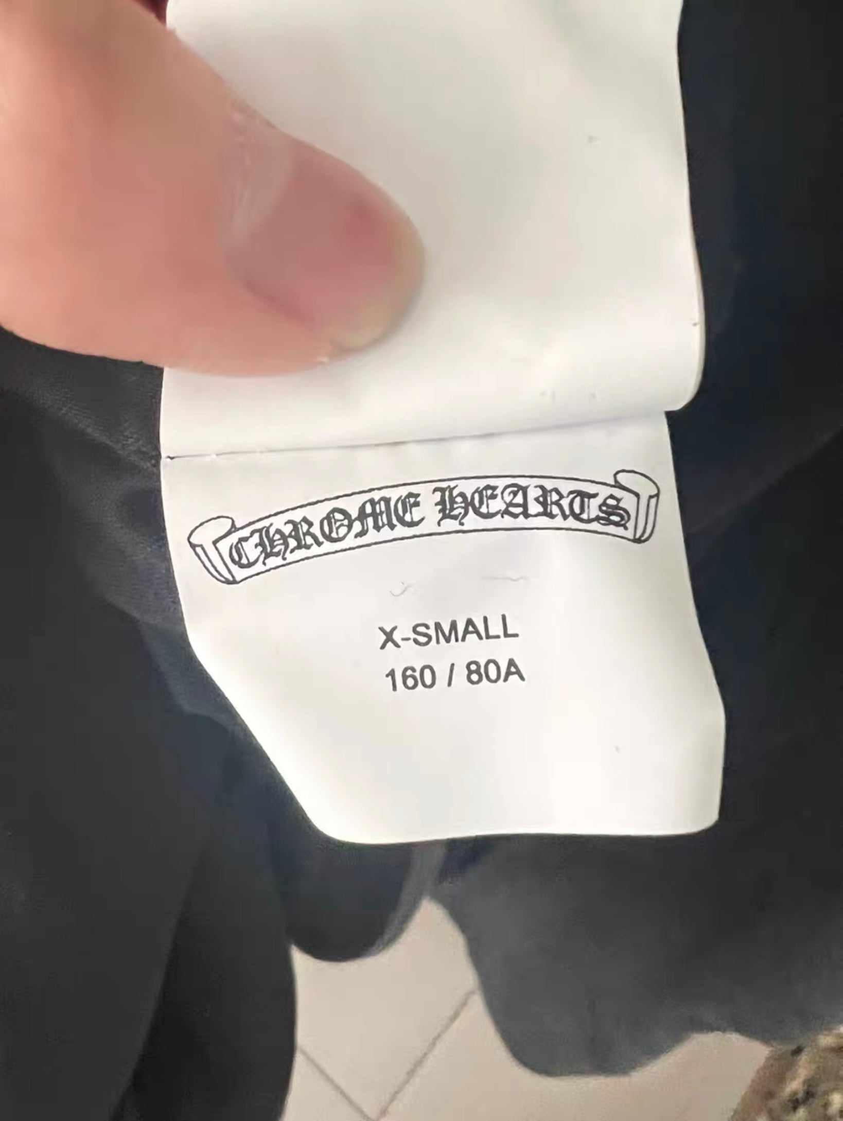 Chrome hearts wool coat