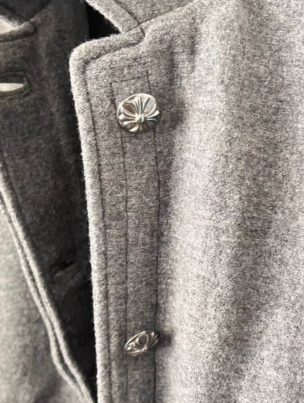 Chrome hearts wool coat