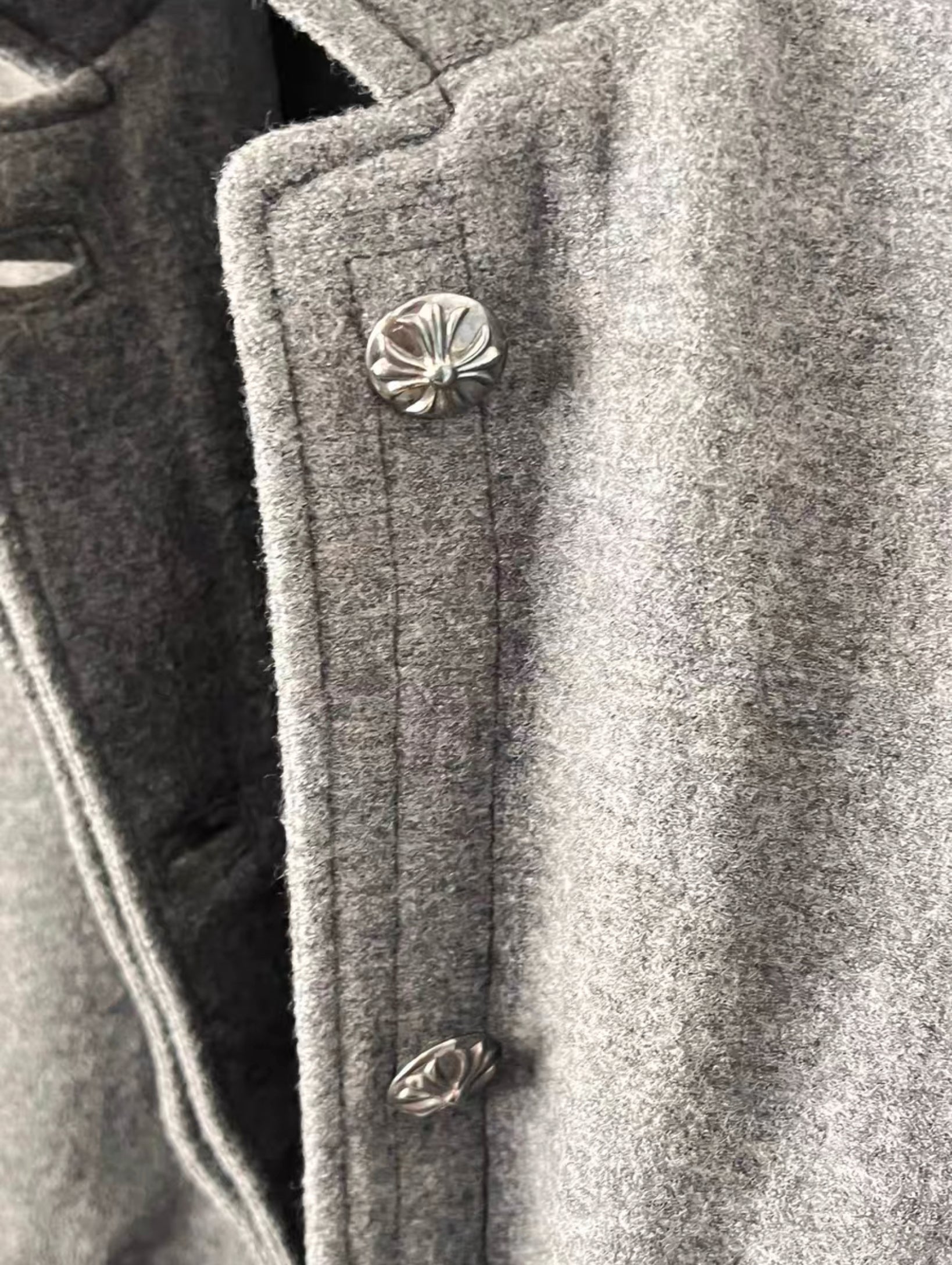 Chrome hearts wool coat