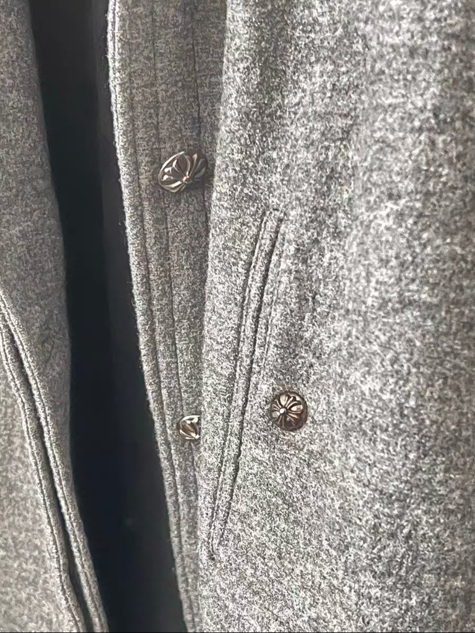 Chrome hearts wool coat