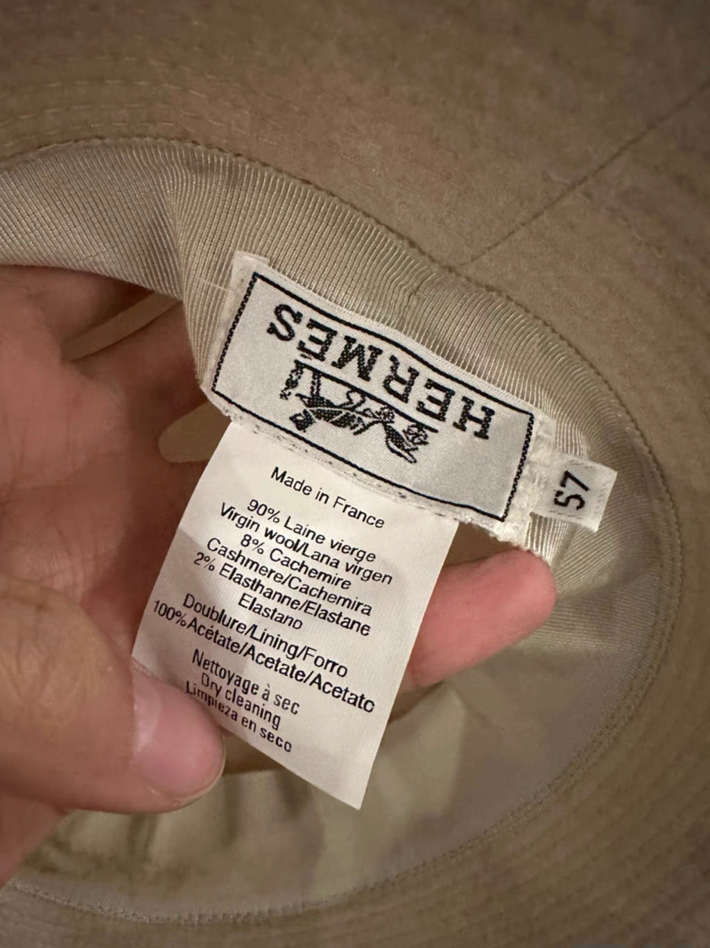 Hermes bucket hat