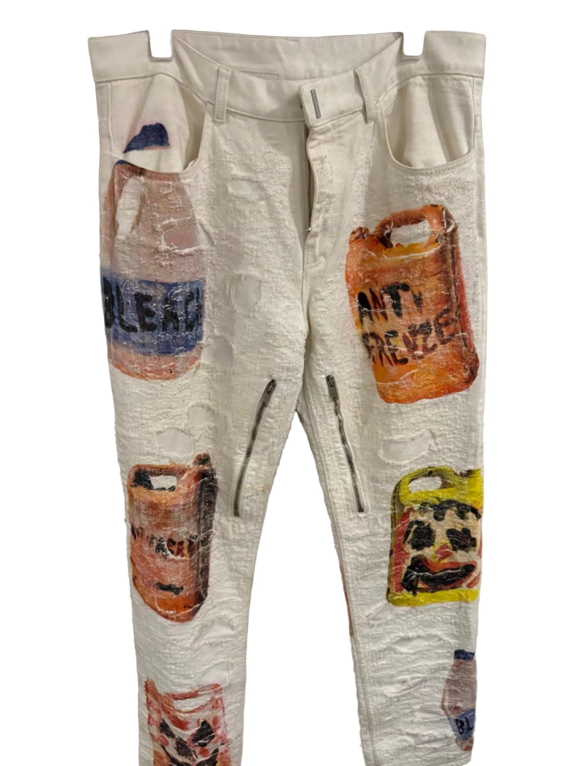 Givenchy pumpkin boro jeans