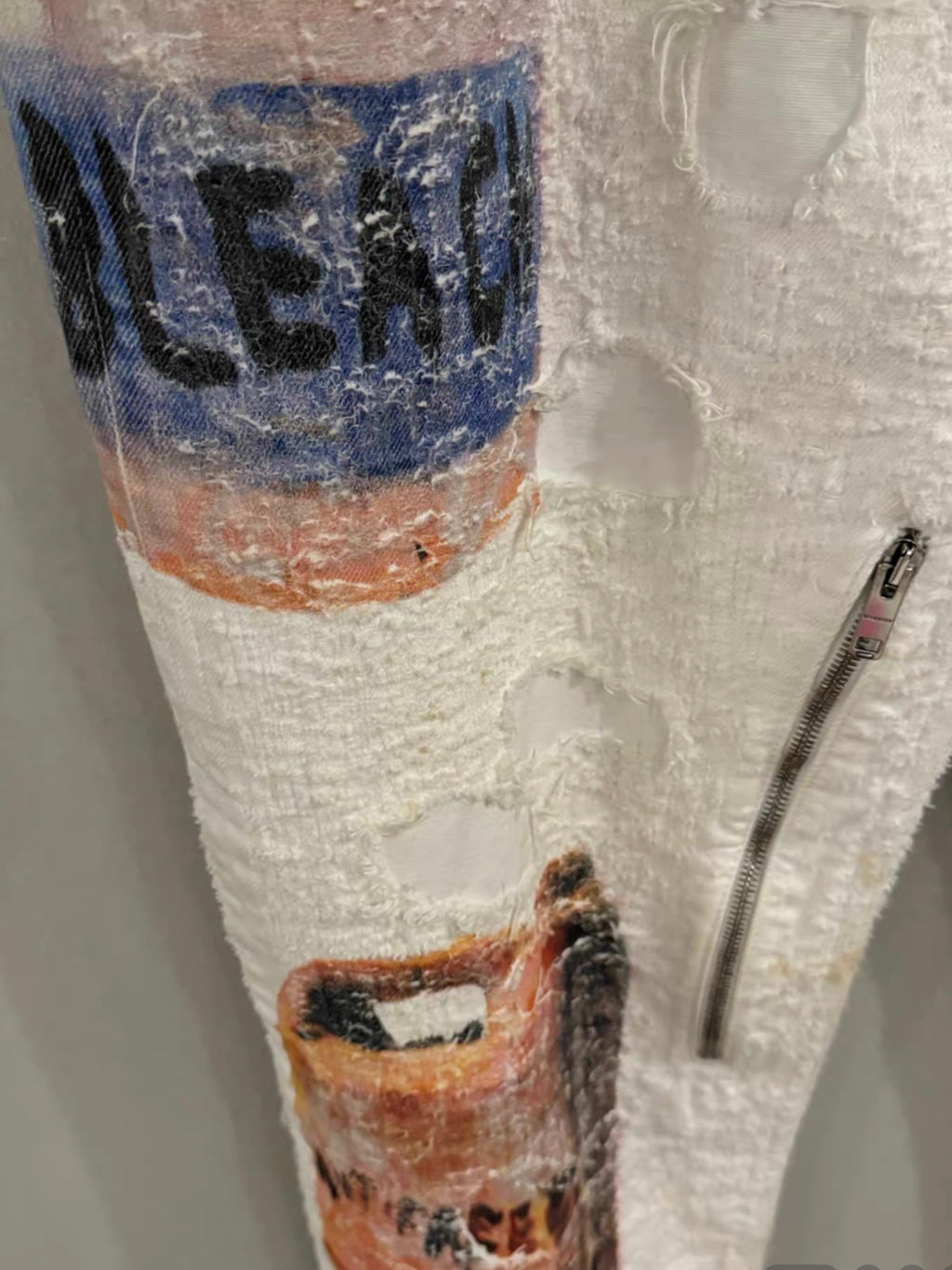 Givenchy pumpkin boro jeans