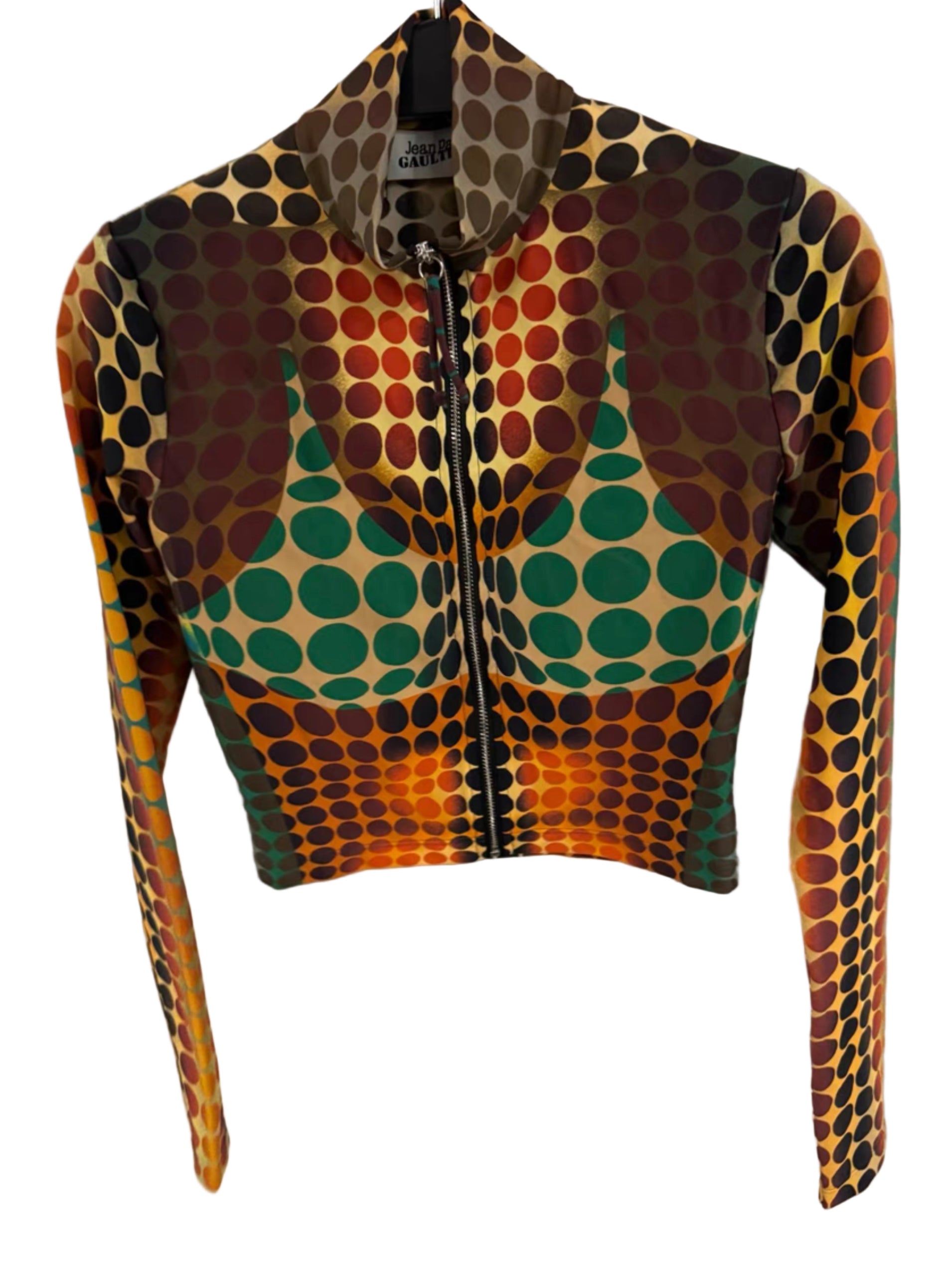 Yproject x JPG zipper bodysuit