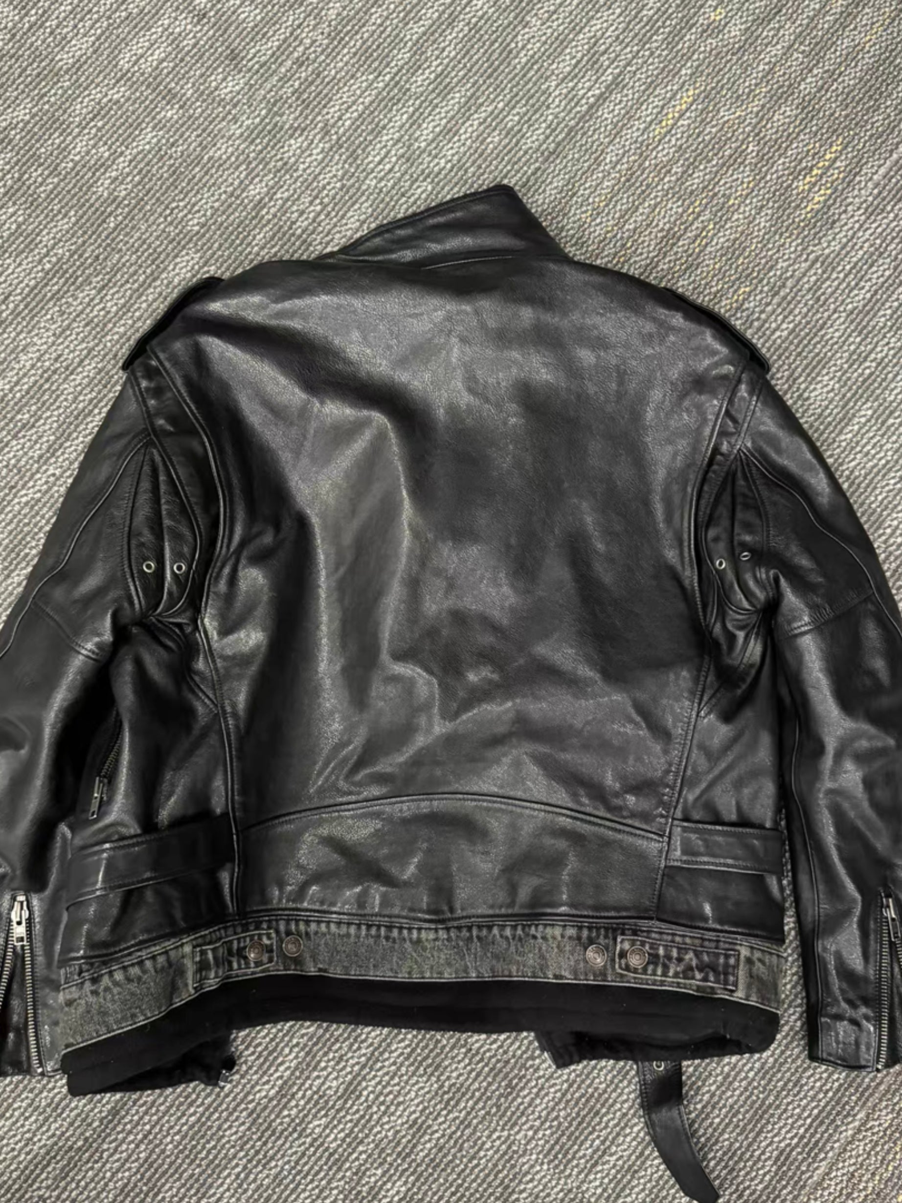 Balenciaga 3-in-1 leather jacket