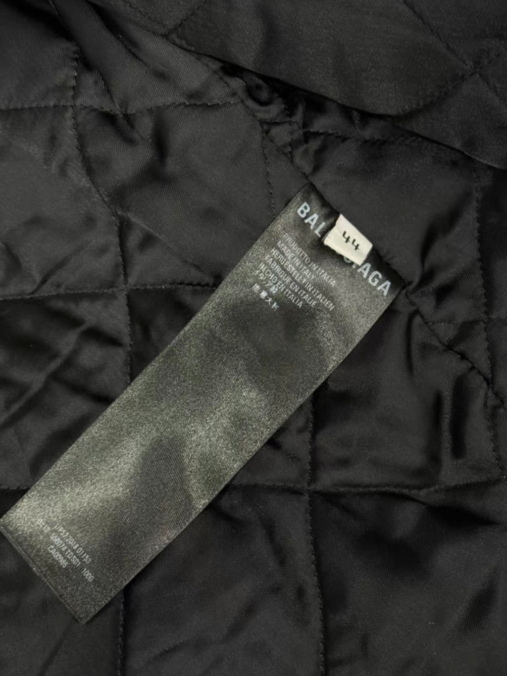 Balenciaga 3-in-1 leather jacket