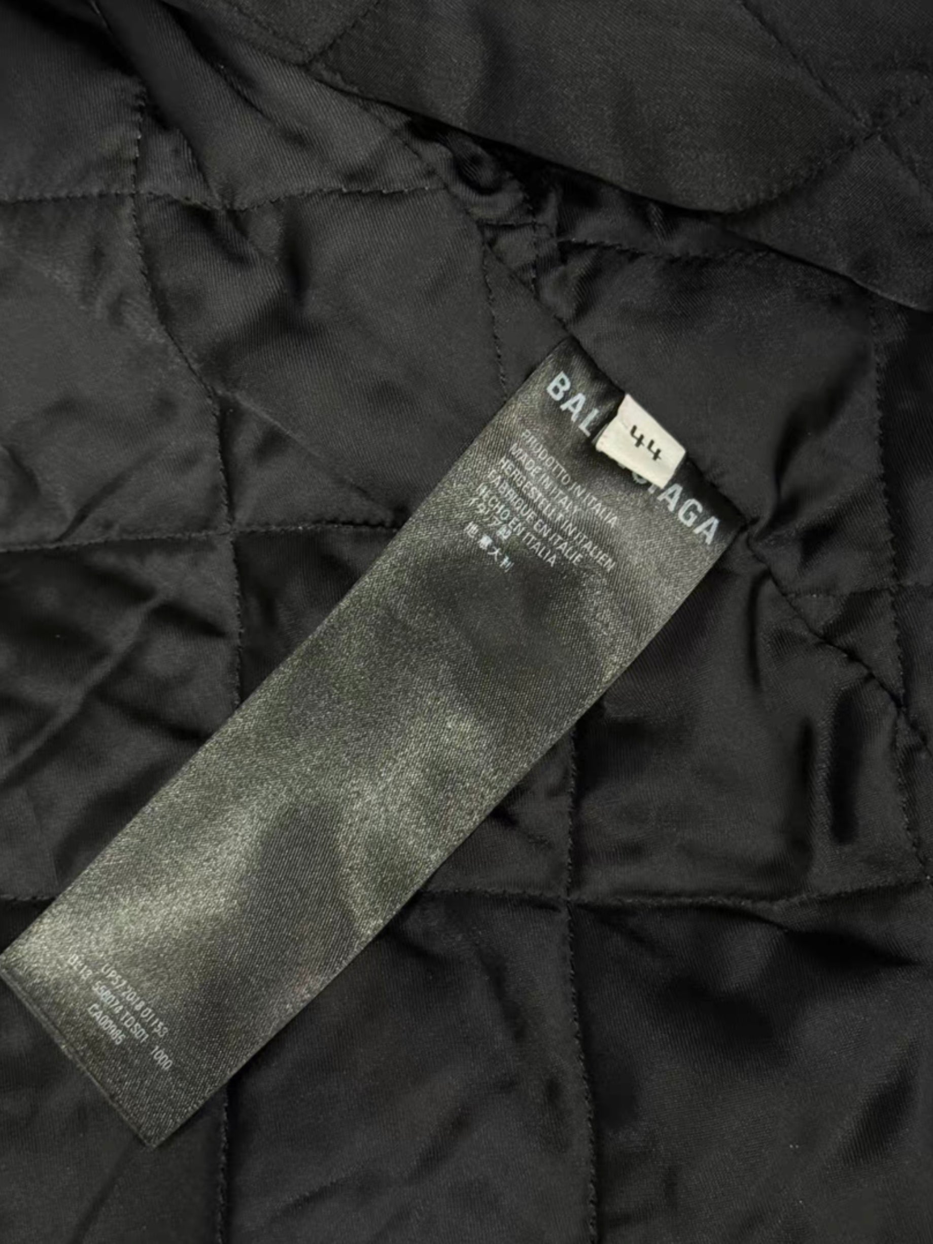 Balenciaga 3-in-1 leather jacket