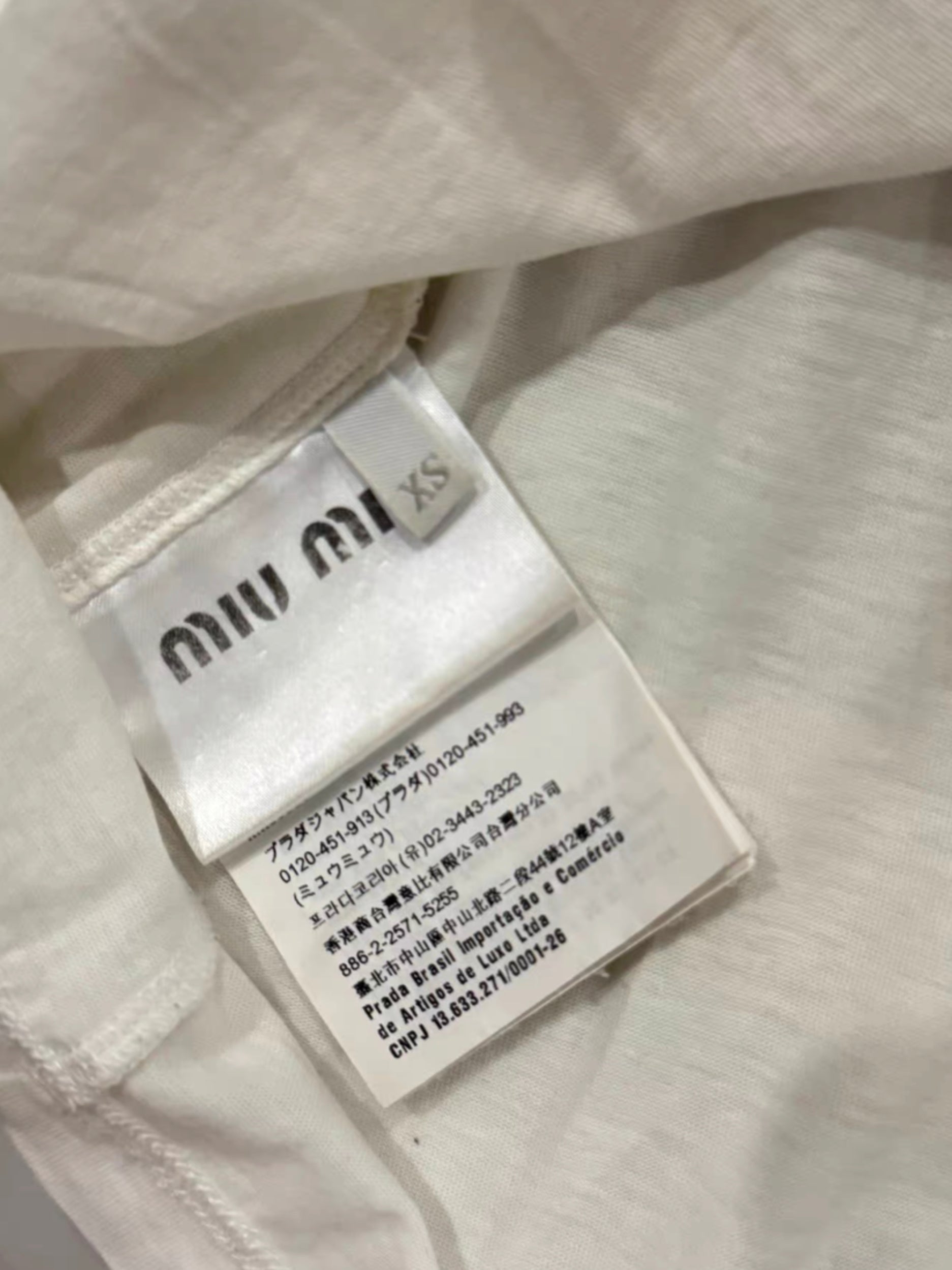 Miu Miu tee