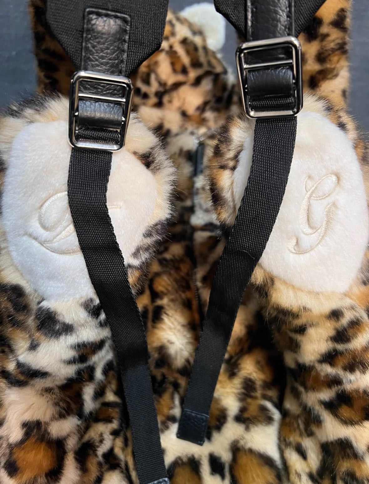 Dolce & Gabbana fw17 cheetah backpack