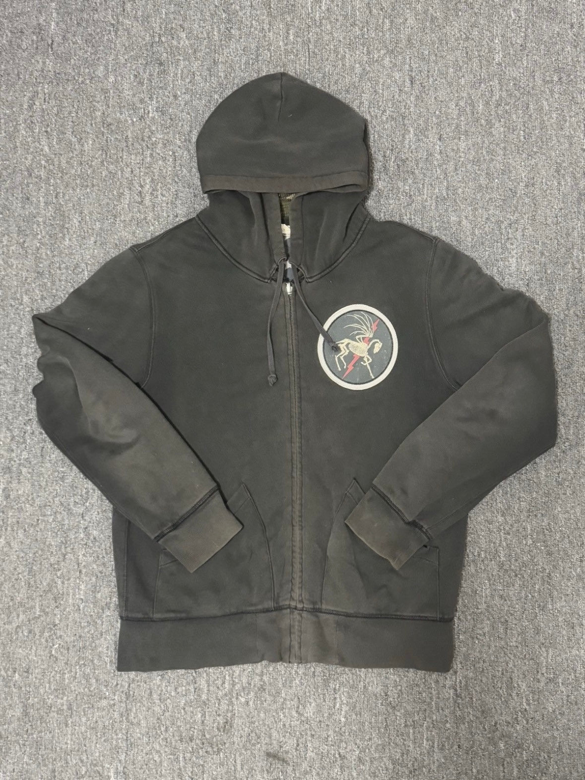 Polo Ralph Lauren usa flag waffle hoodie