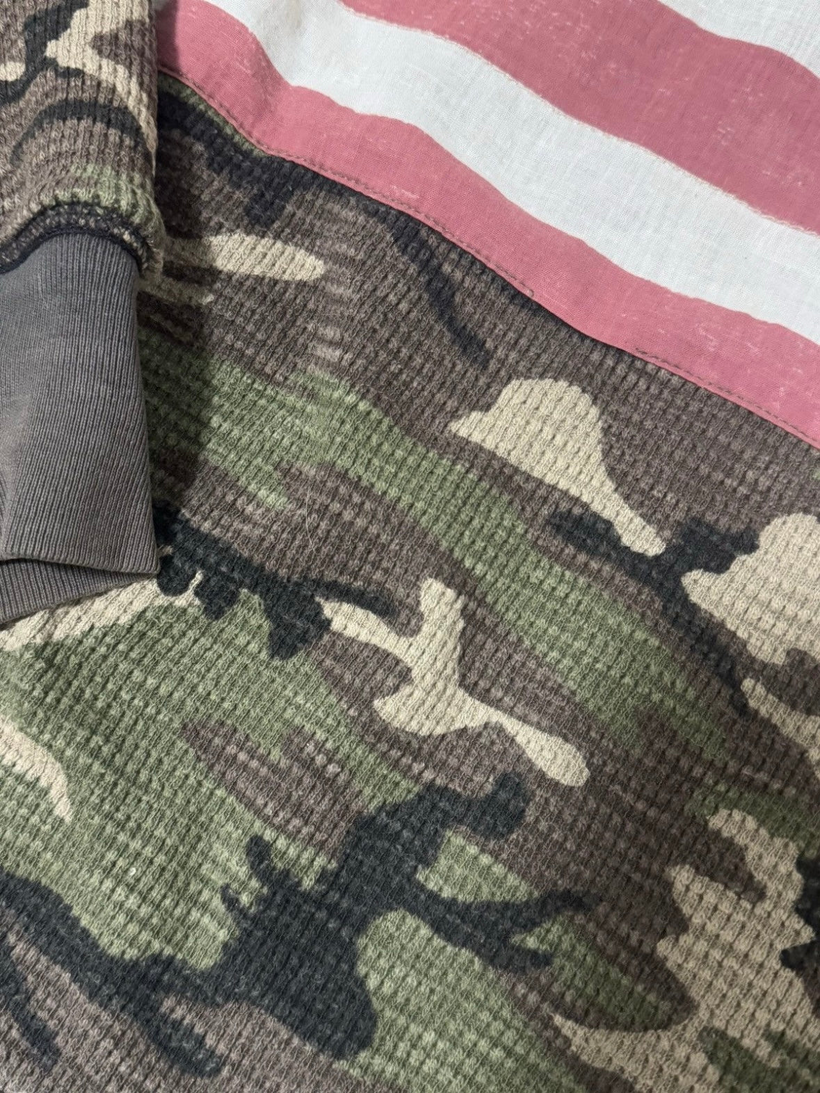 Polo Ralph Lauren usa flag waffle hoodie