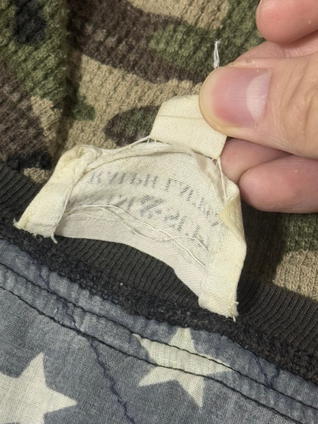 Polo Ralph Lauren usa flag waffle hoodie