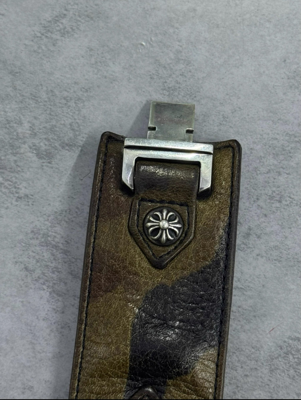 Chrome Hearts Camo Leather Watch