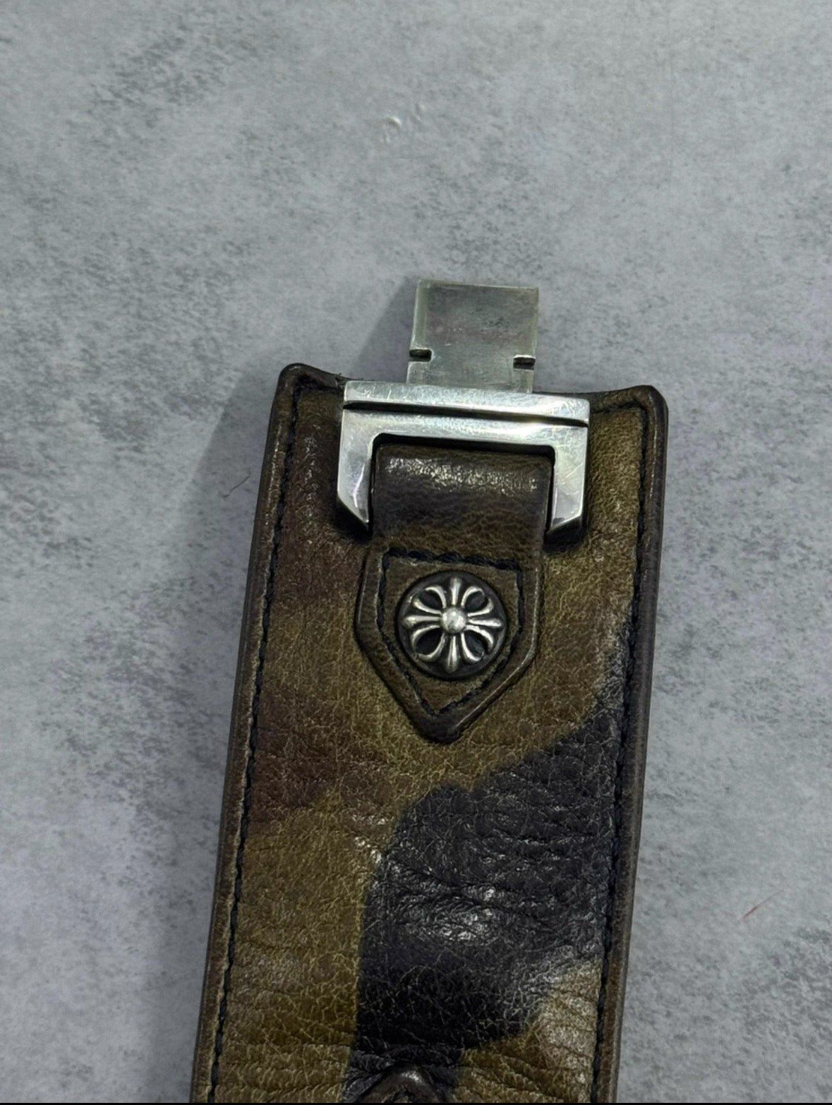 Chrome Hearts Camo Leather Watch