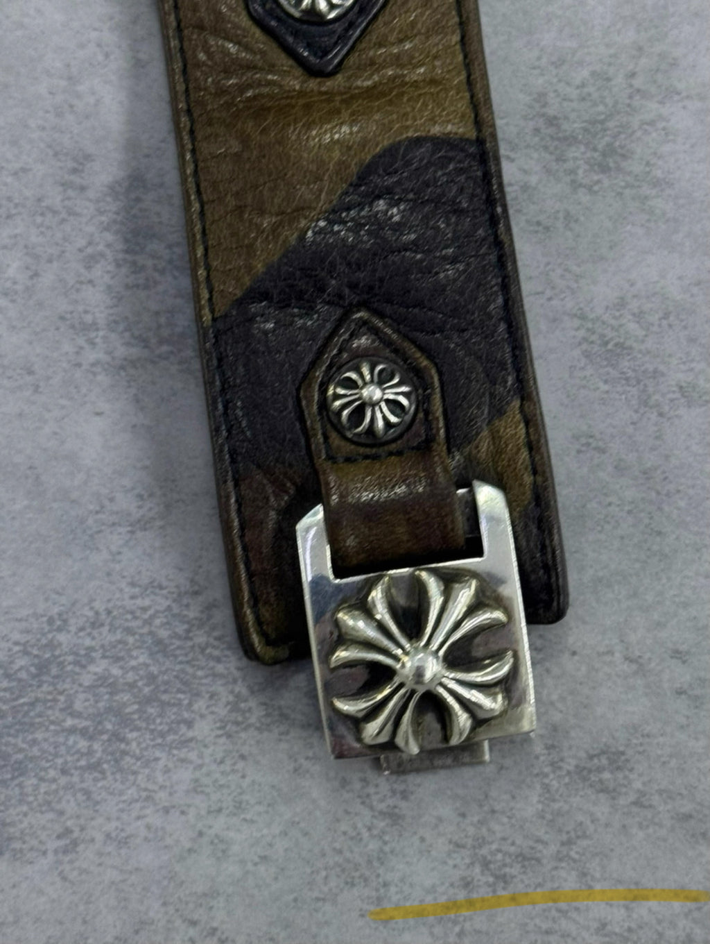 Chrome Hearts Camo Leather Watch