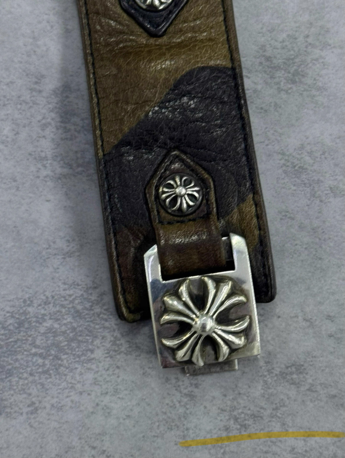 Chrome Hearts Camo Leather Watch