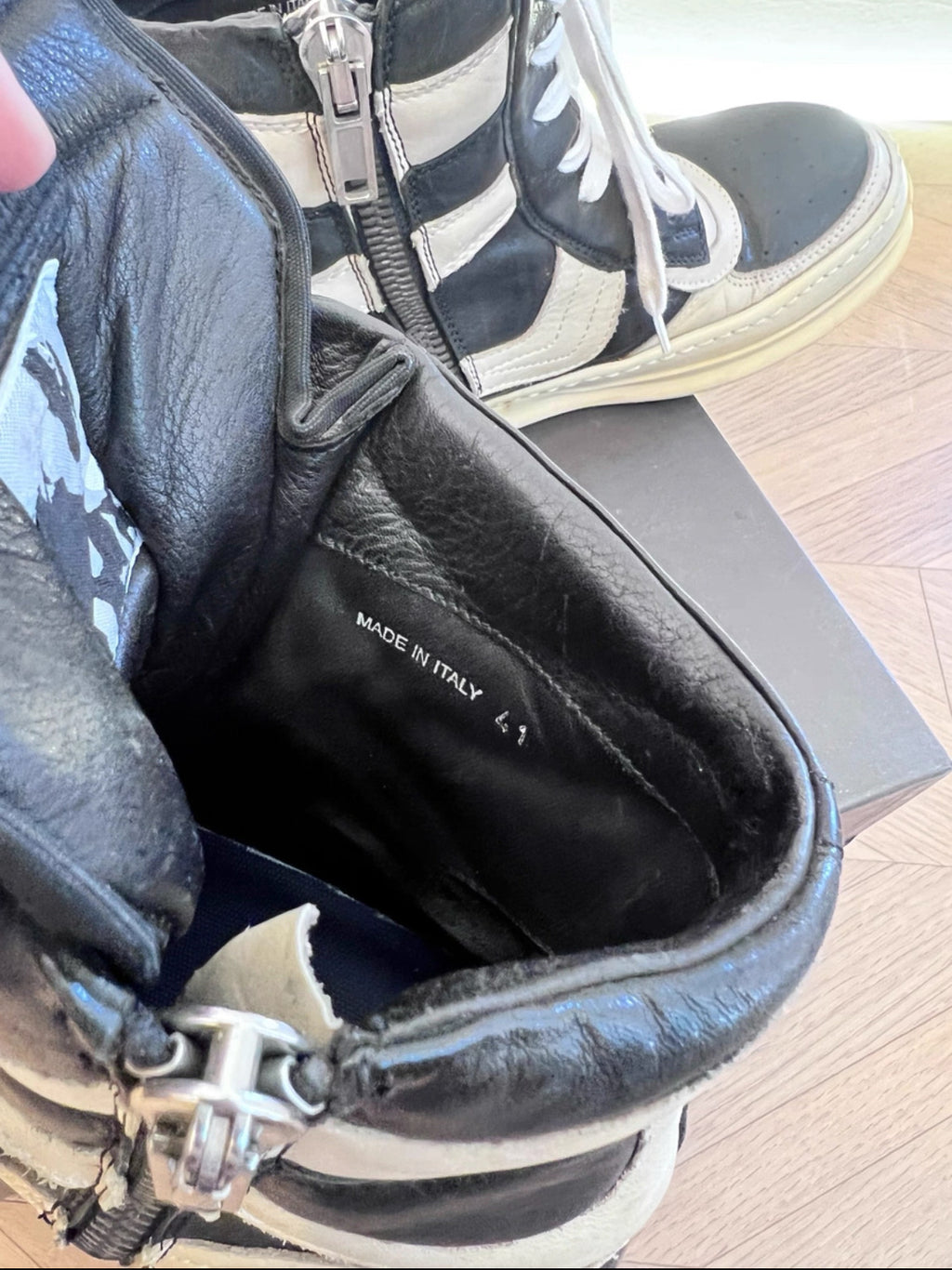 Rick Owens Dunk Boots
