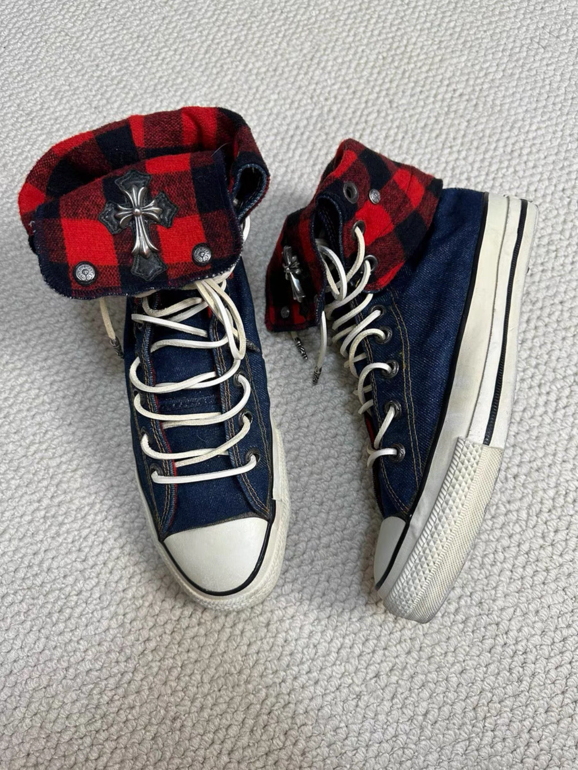 Chrome Hearts Converse