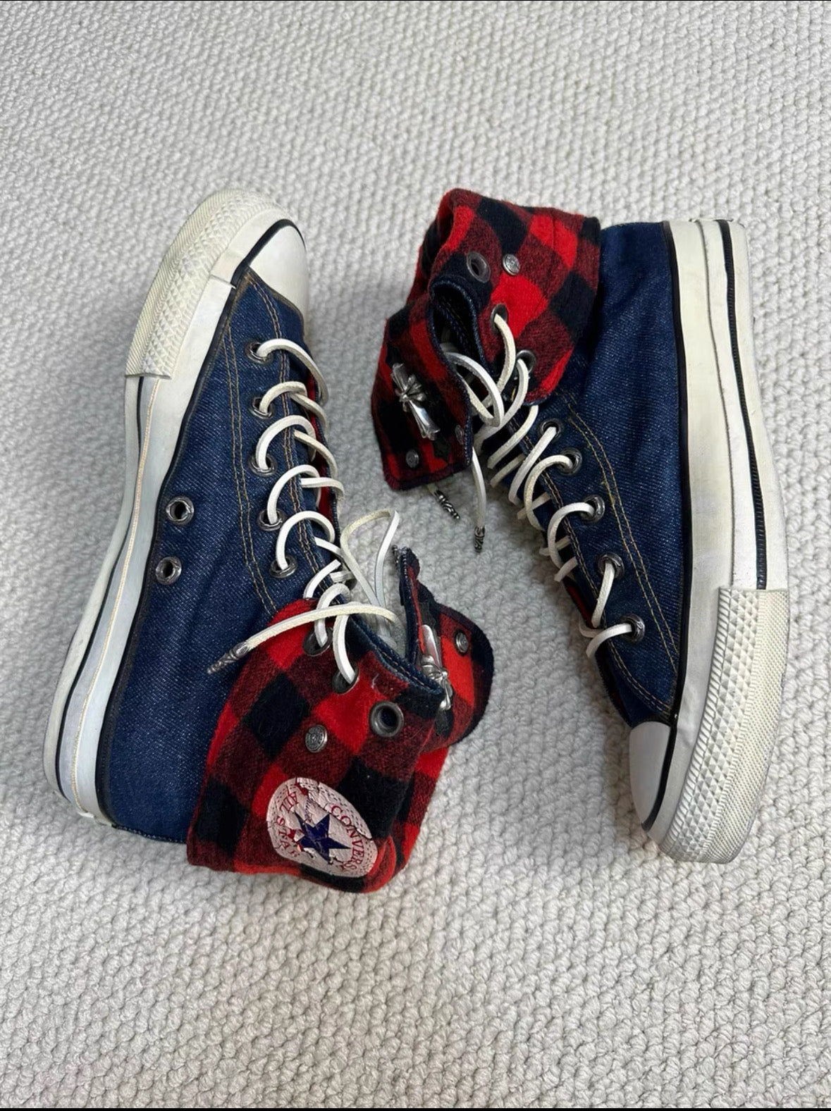 Chrome Hearts Converse