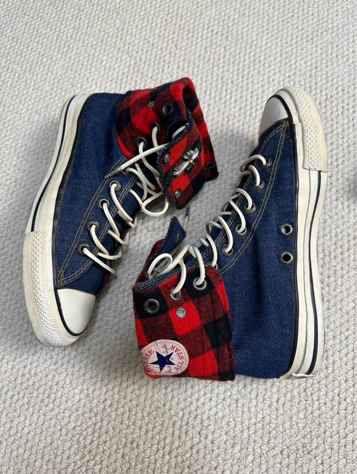 Chrome Hearts Converse