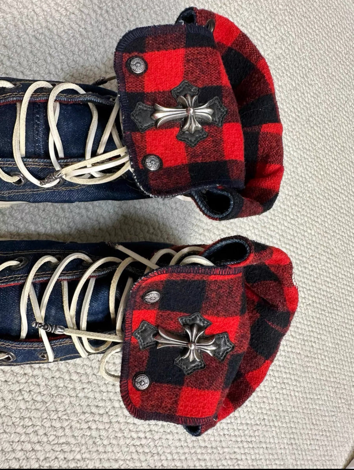 Chrome Hearts Converse