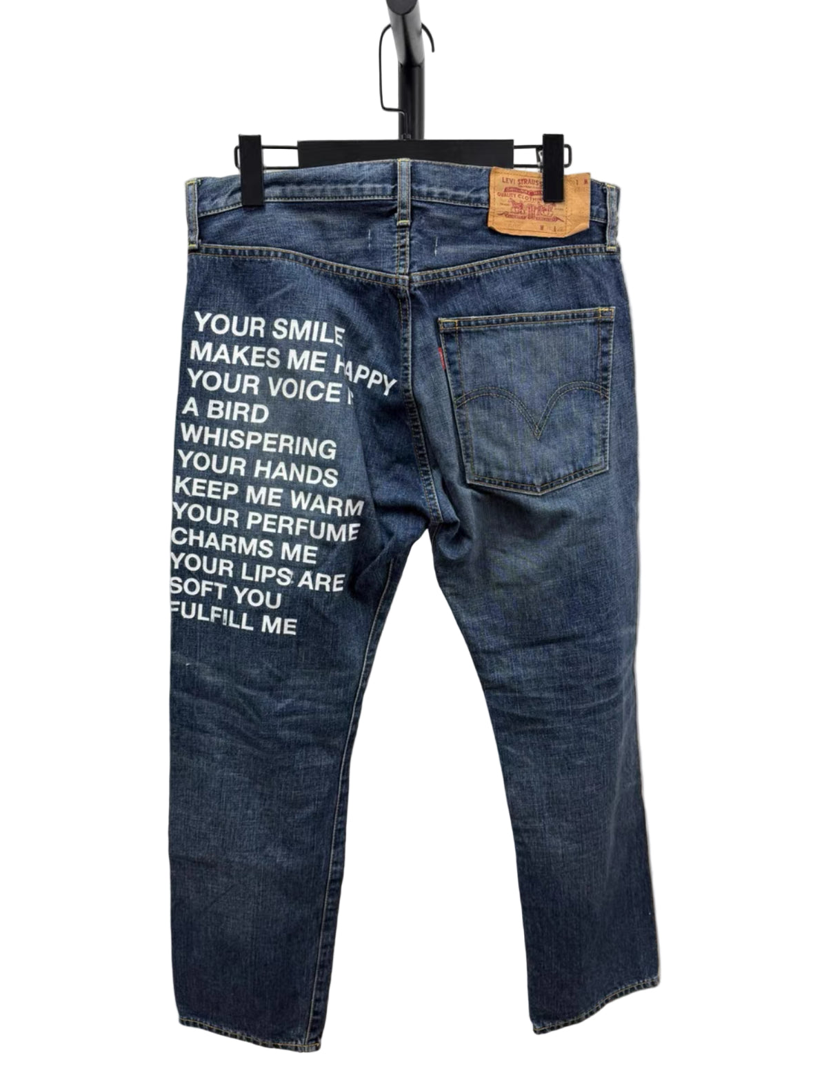 Junya watanabe Levis poem jeans