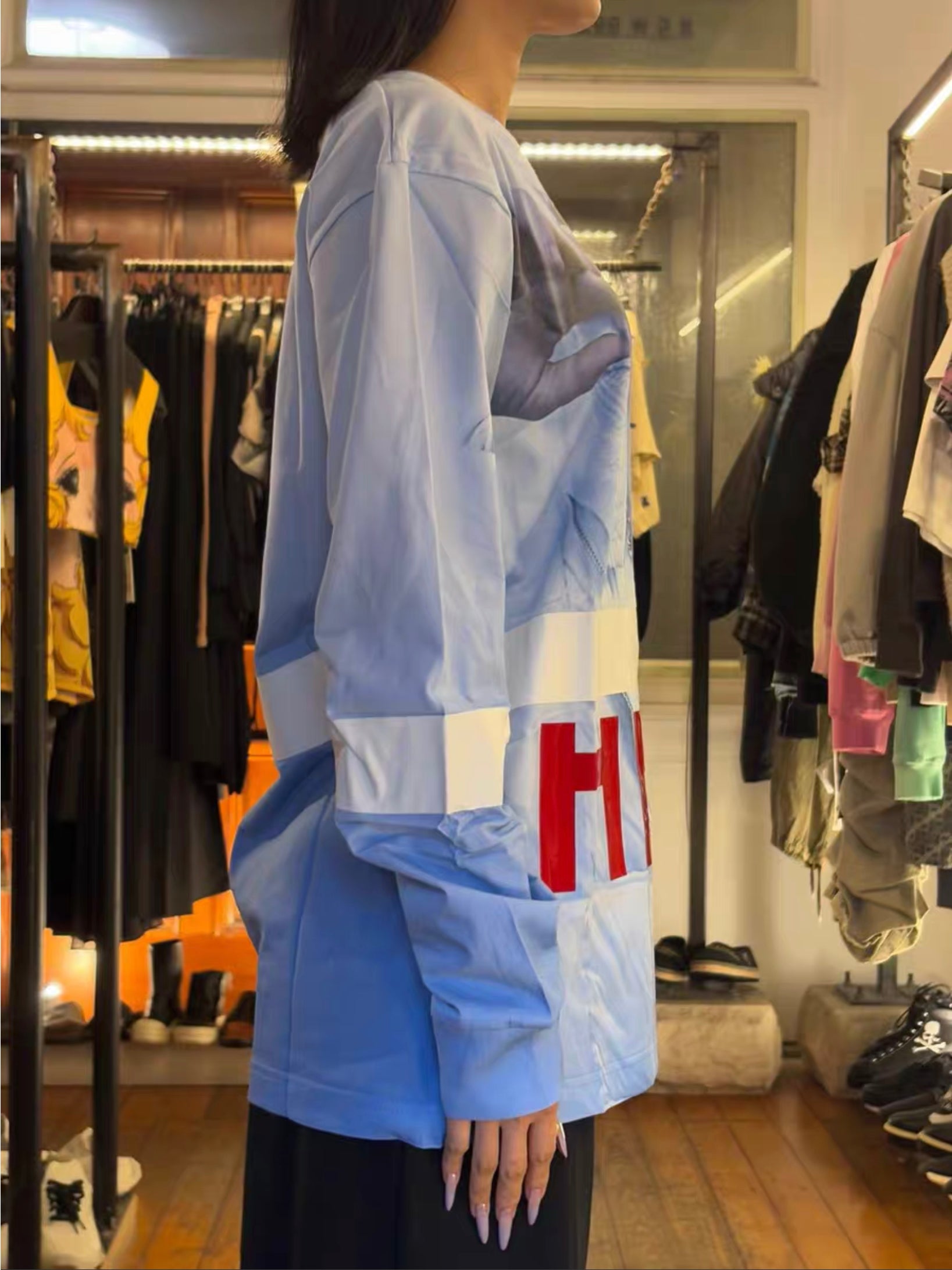 HBA 15FW Allover Seven wonders LS Tee