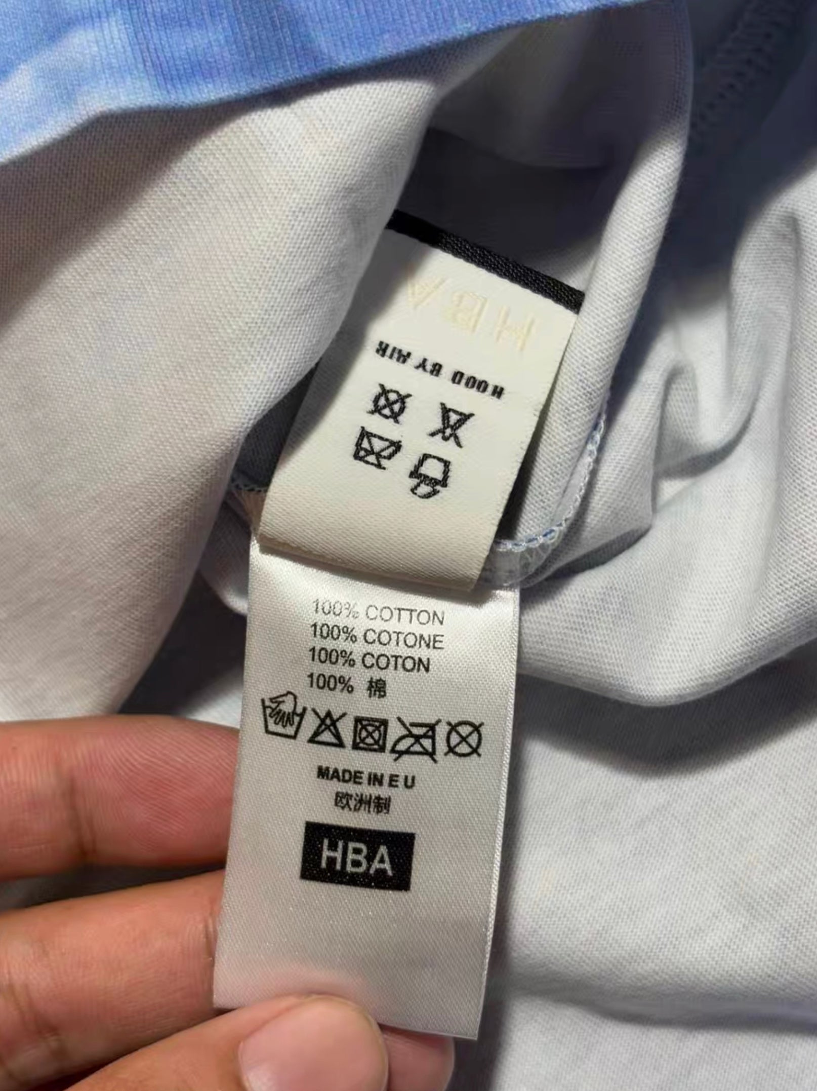 HBA 15FW Allover Seven wonders LS Tee