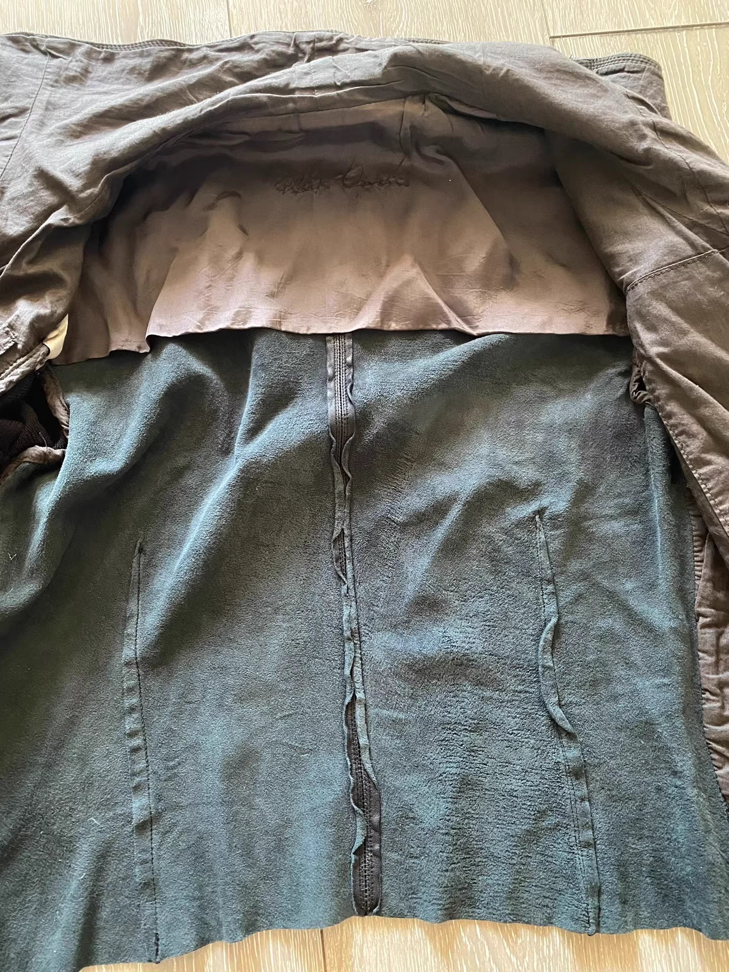 Rick Owens Lamb Leather Jacket