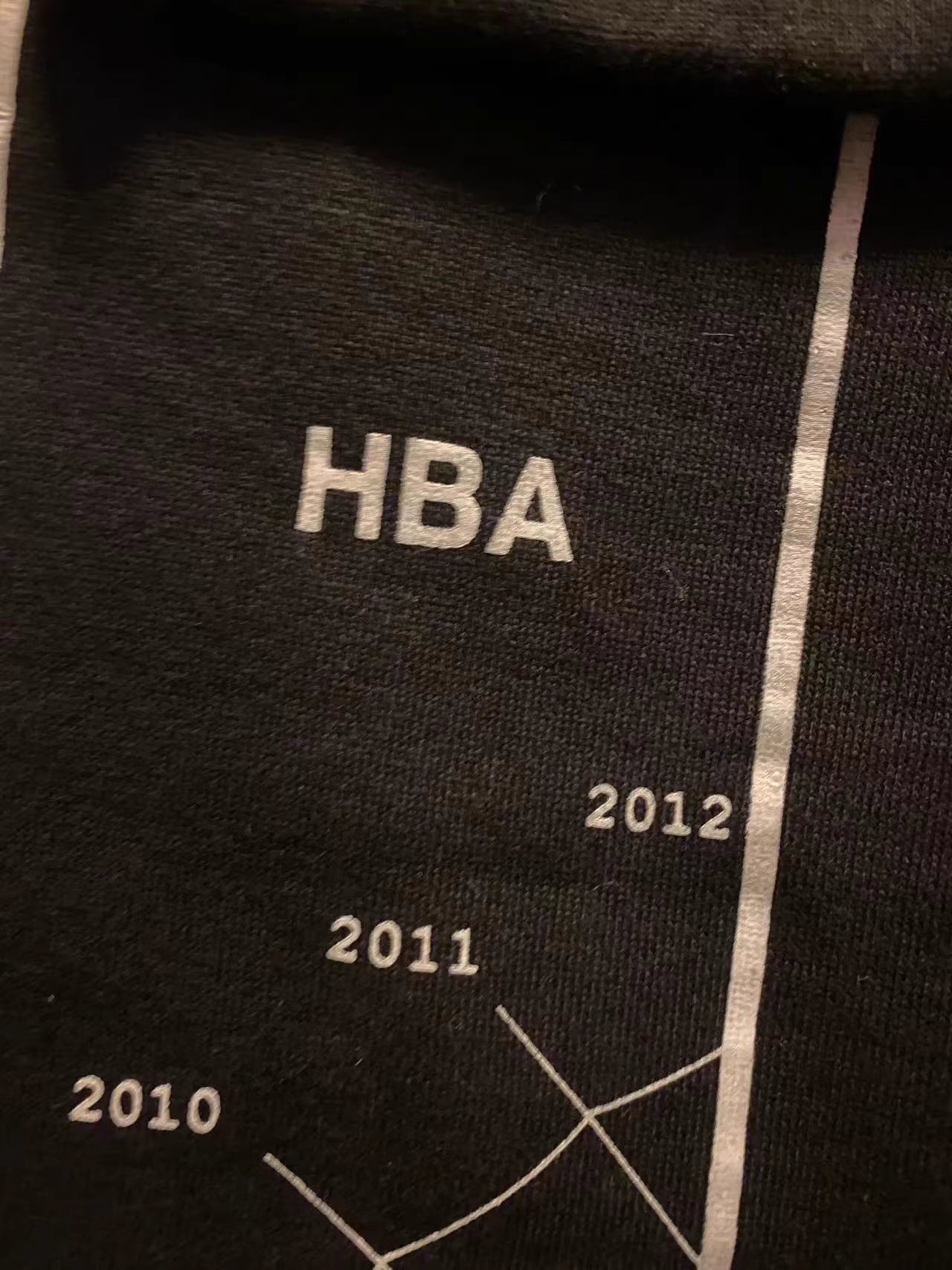 HBA Fake Two-Layer pants
