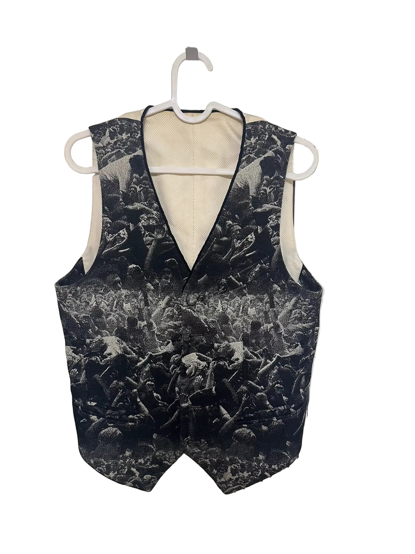 Number （N)ine 09AW Charles Peterson vest