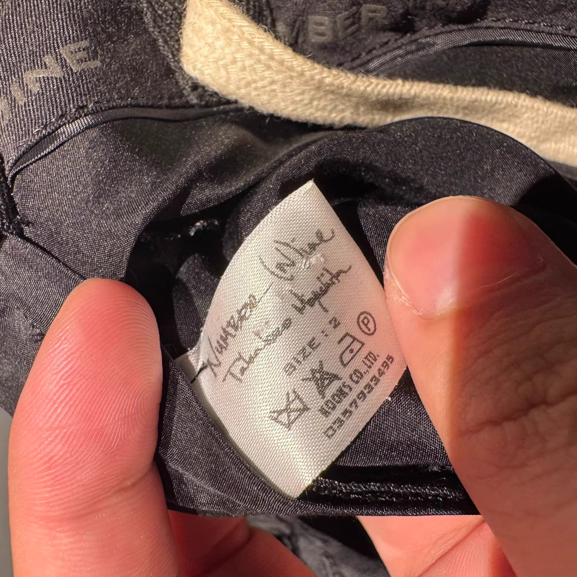 Number (N)ine 05aw cargo pants