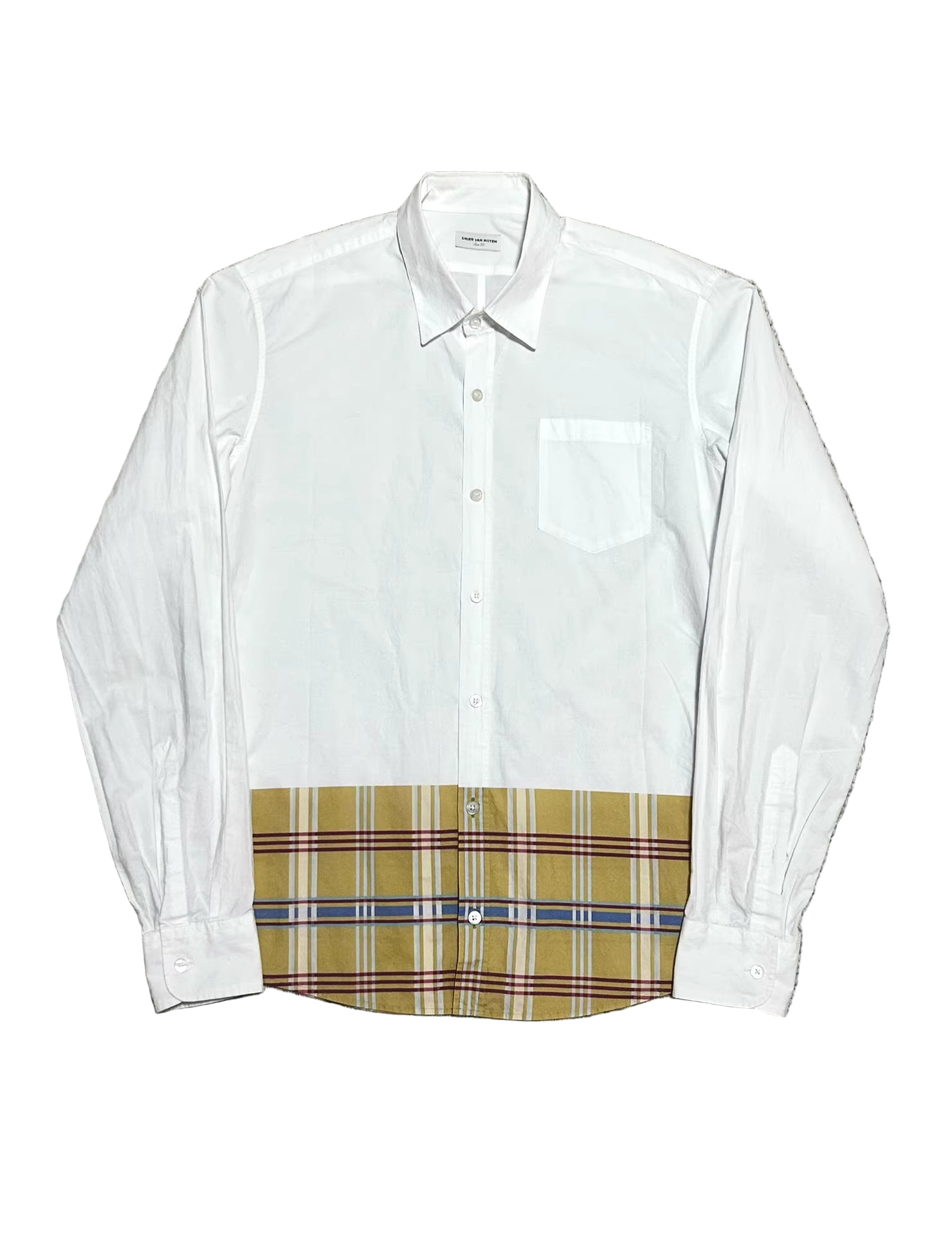 DVN Patchwork Gingham Shirt