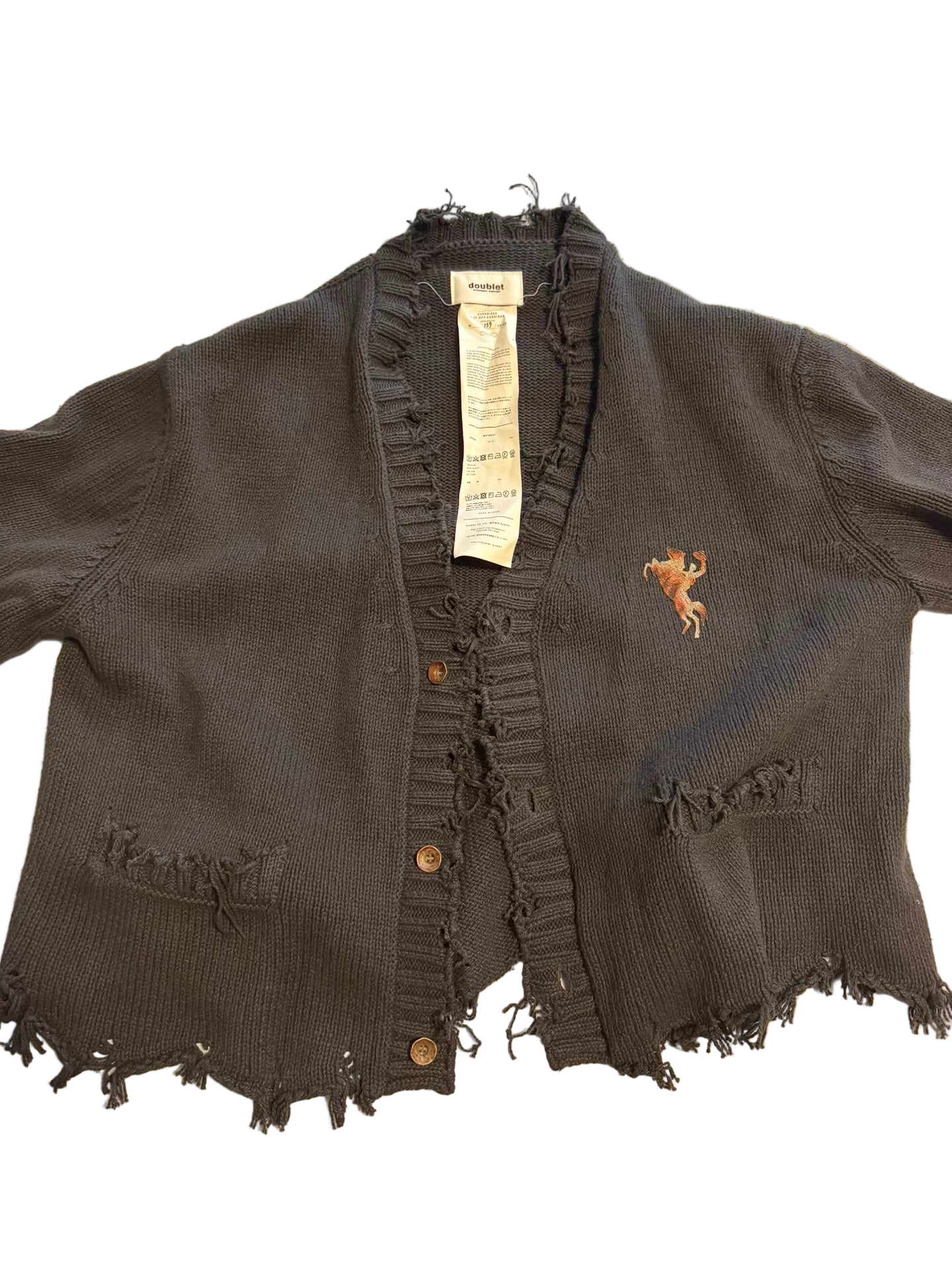 Doublet Knit Cardigan