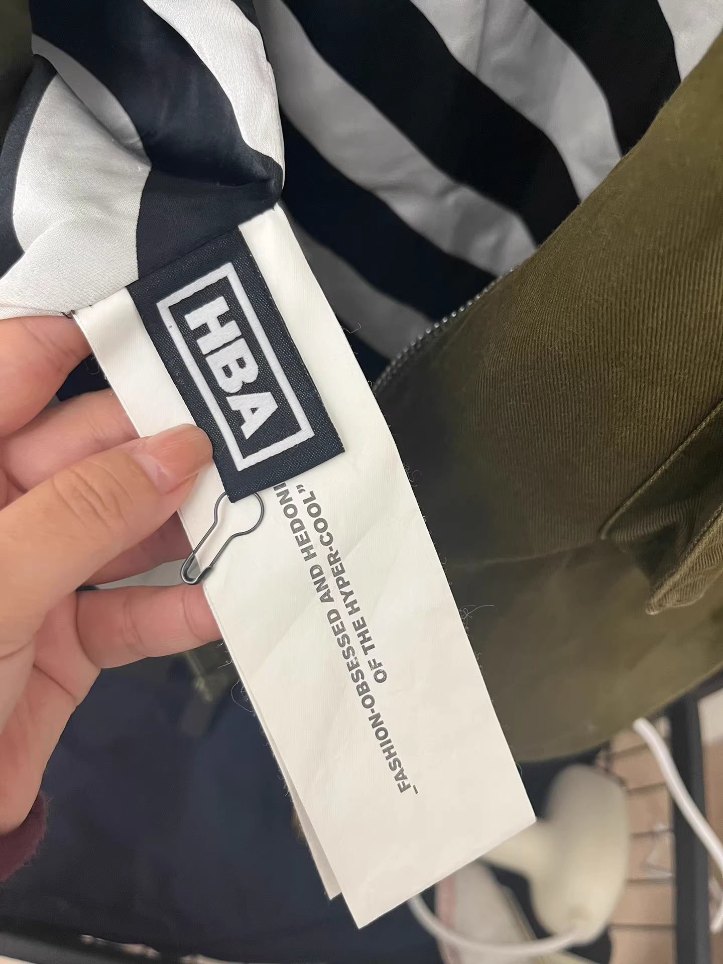 HBA cargo coat