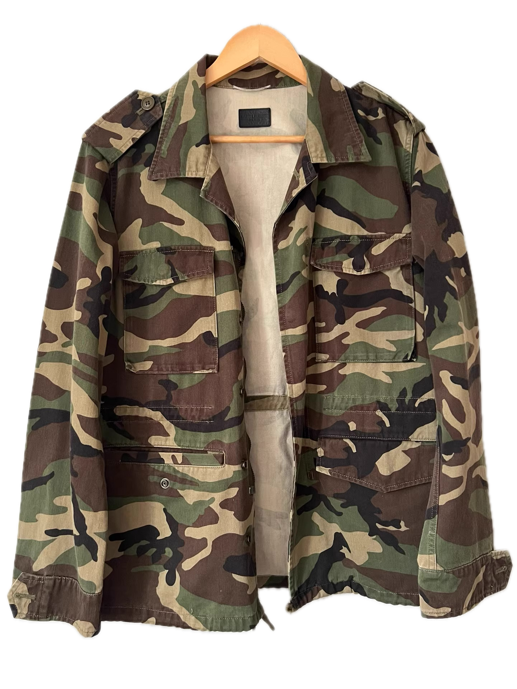 Saint Laurent Camo Jacket