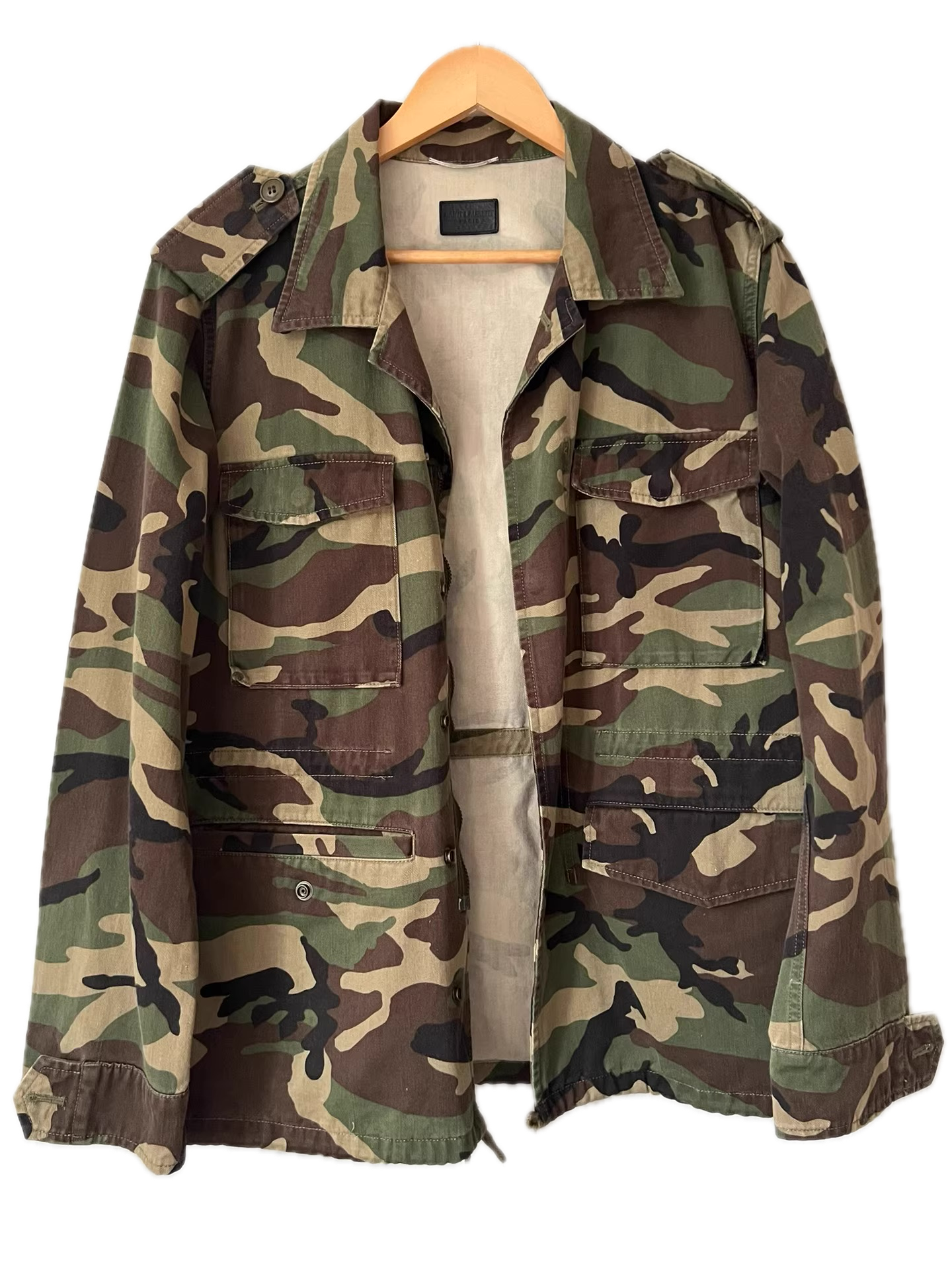 Saint Laurent Camo Jacket