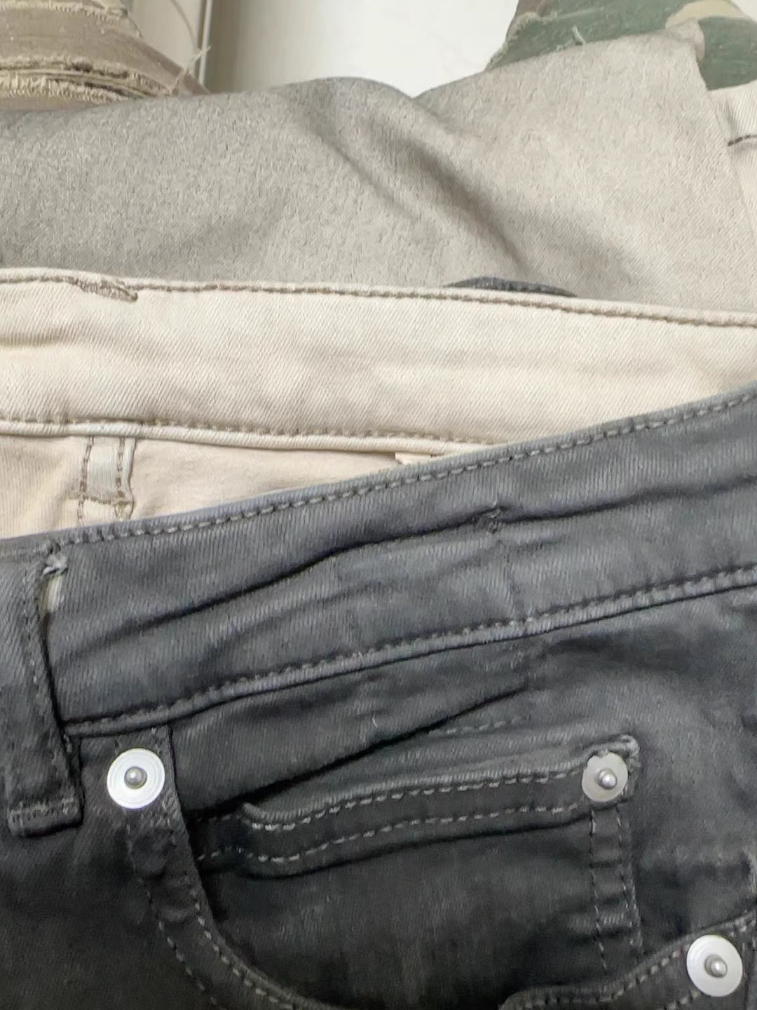Rick Owens bias bootcut jeans