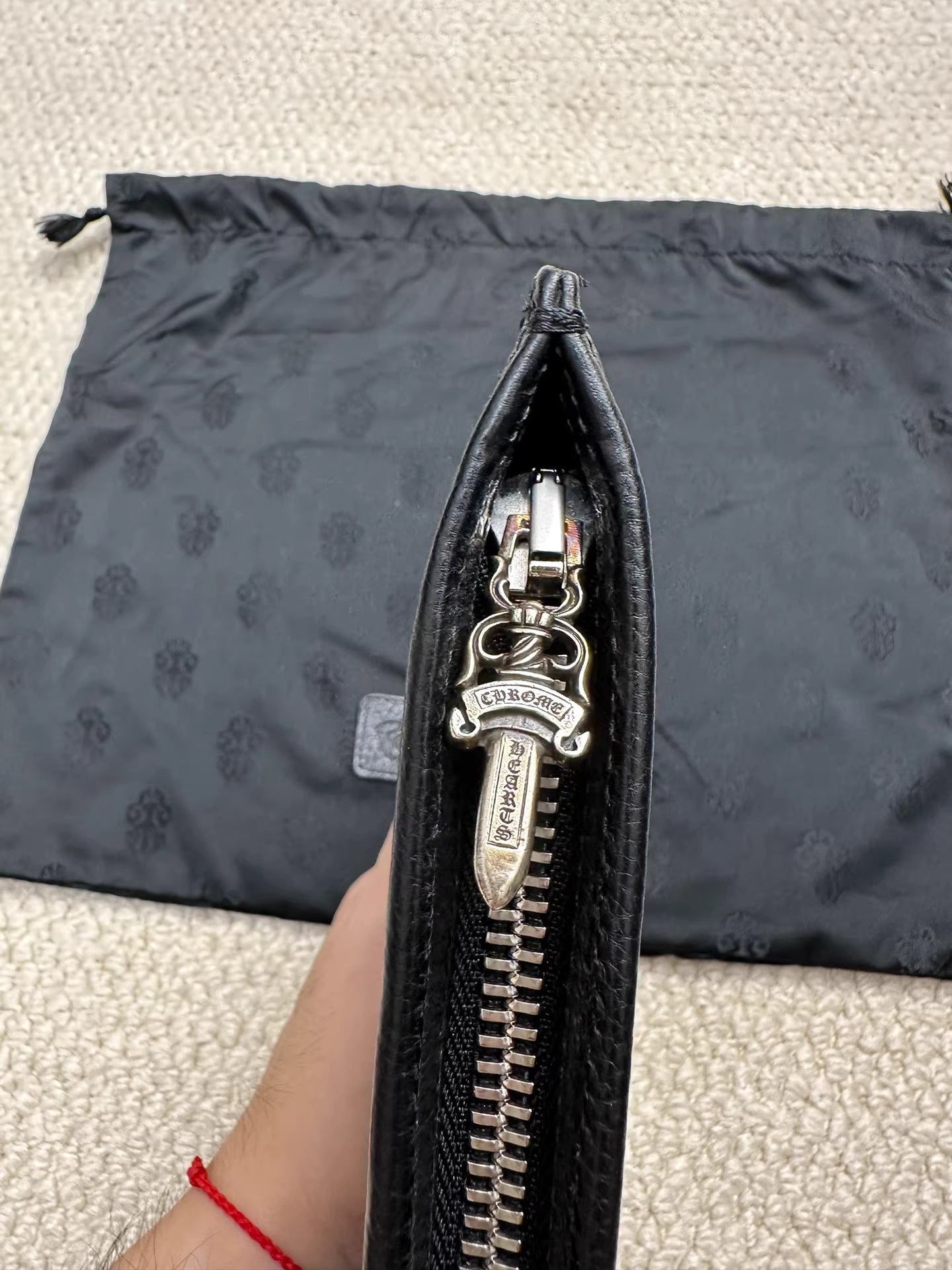 Chrome hearts handle clutch
