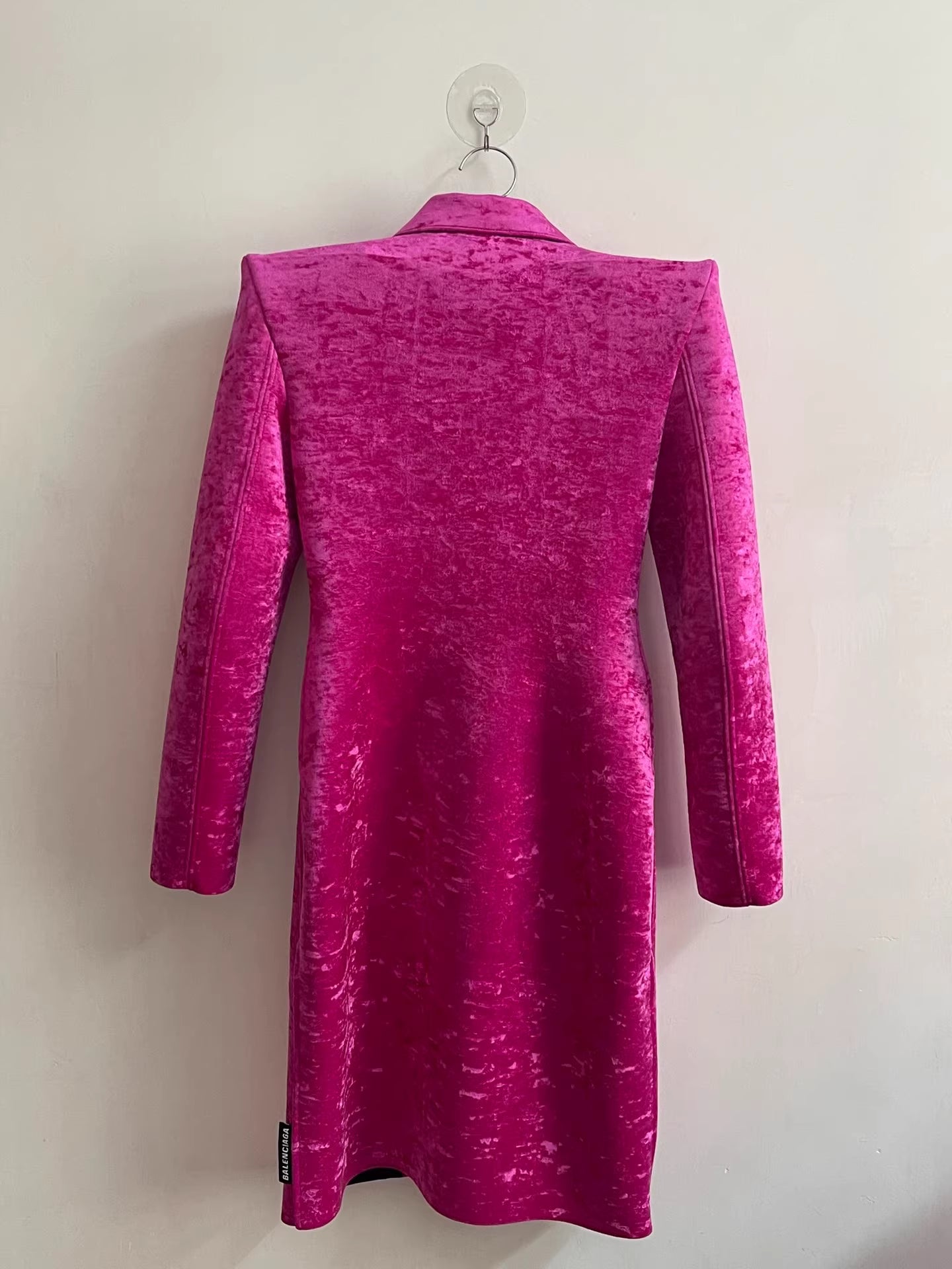 Balenciaga 19ss pink coat