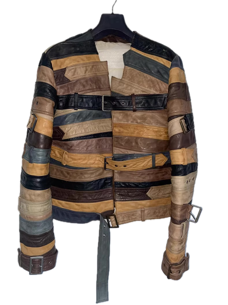 Maison Margiela x H&M AW2012 Re-Edition Patchwork Leather Jacket