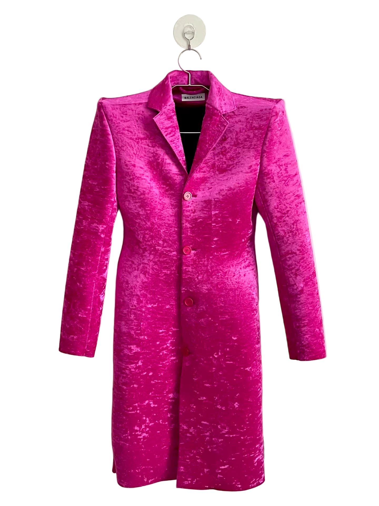 Balenciaga 19ss pink coat