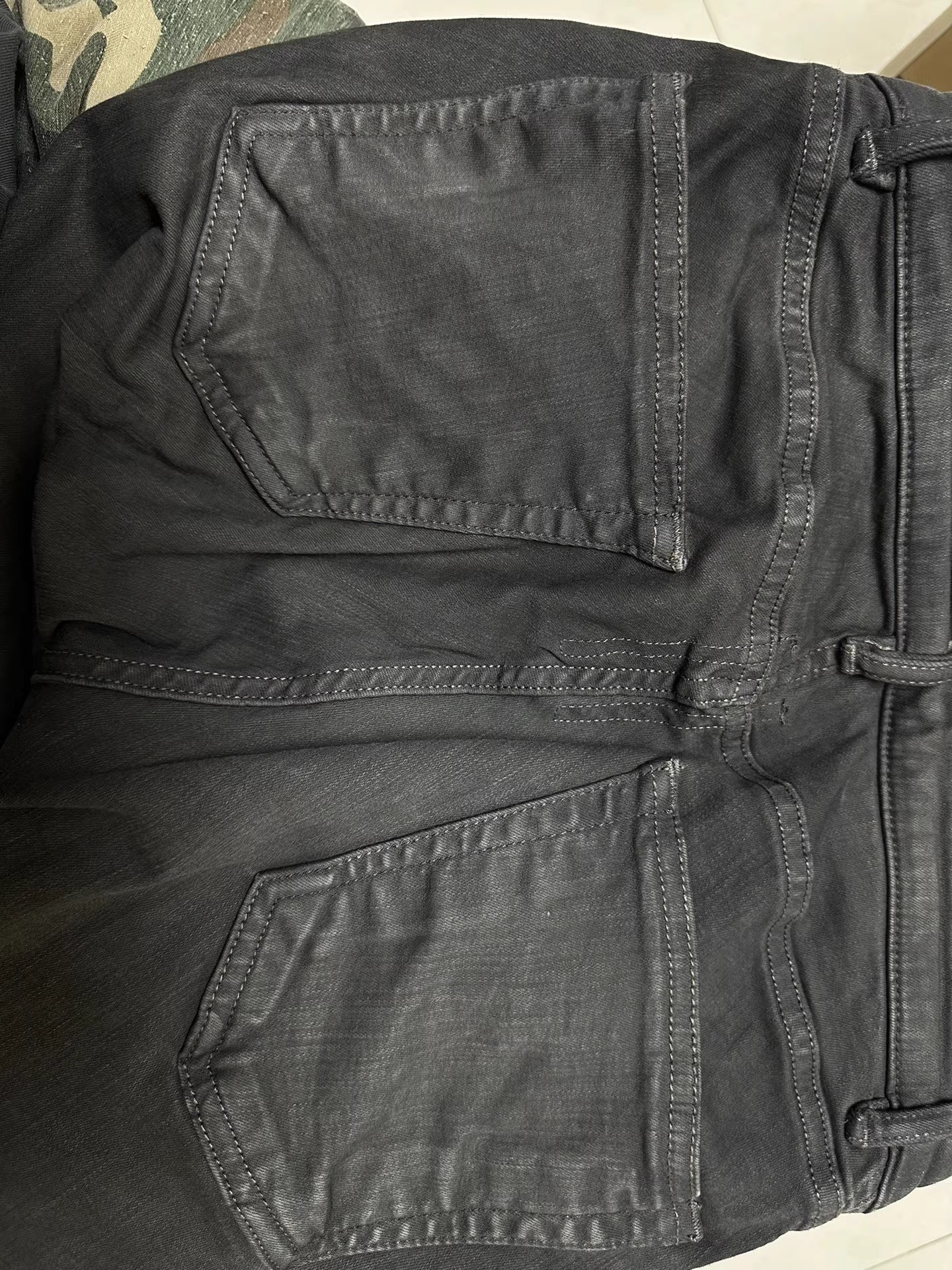 Rick Owens bias bootcut jeans