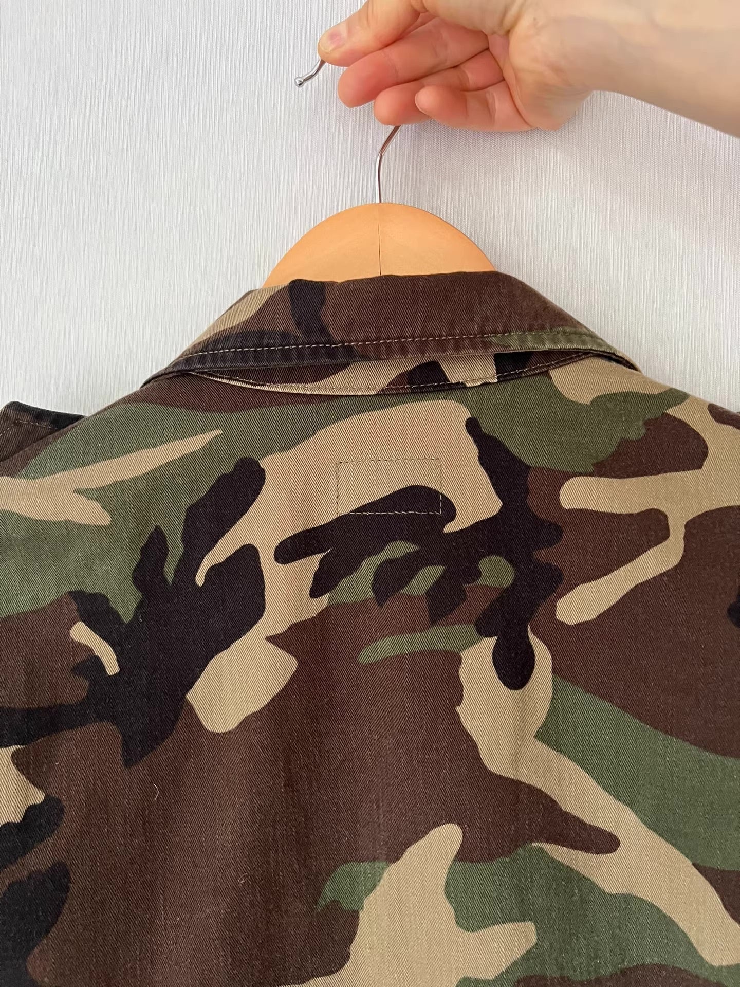 Saint Laurent Camo Jacket