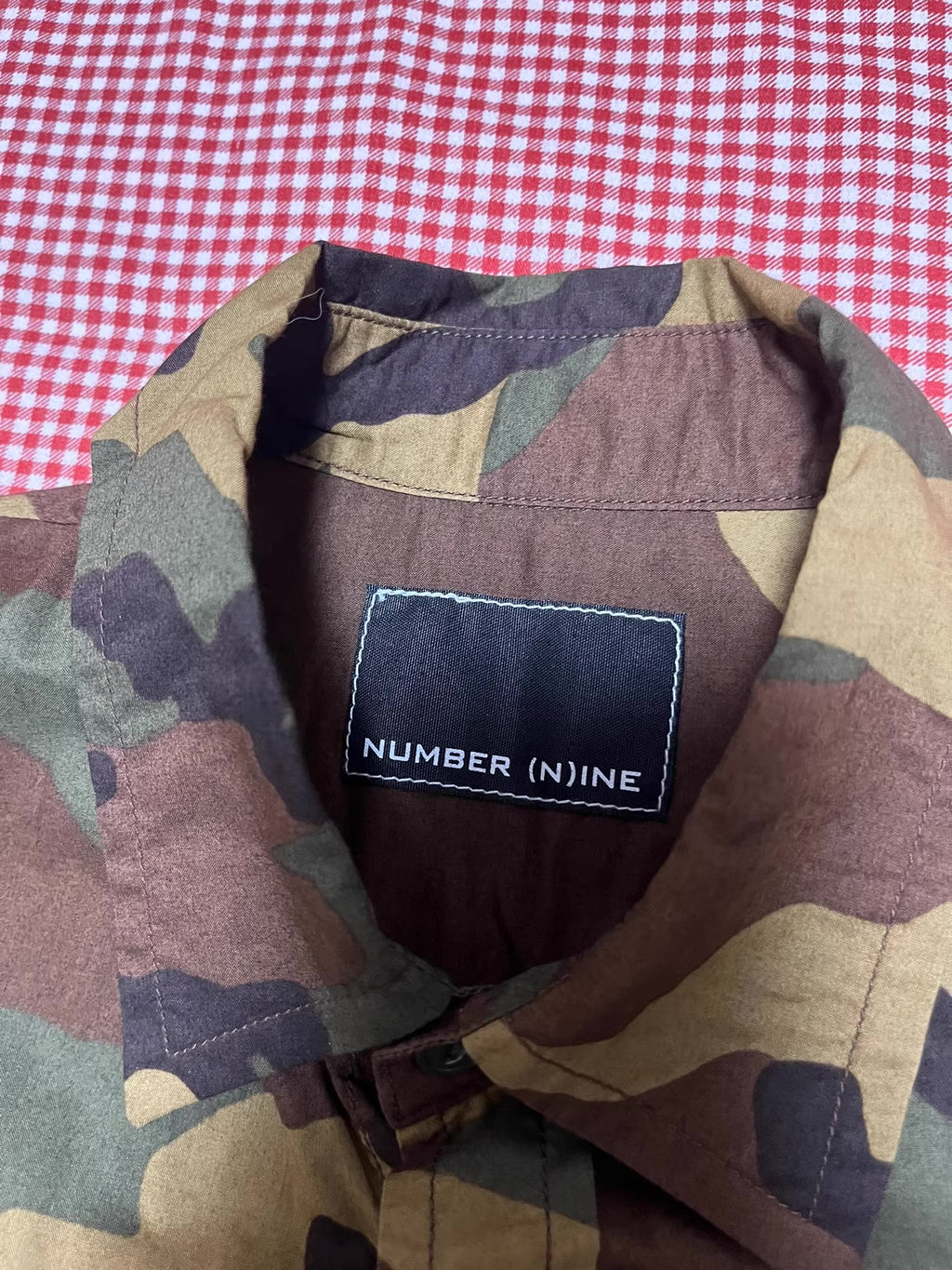 Number (N)ine Camo Shirt – Japan Made