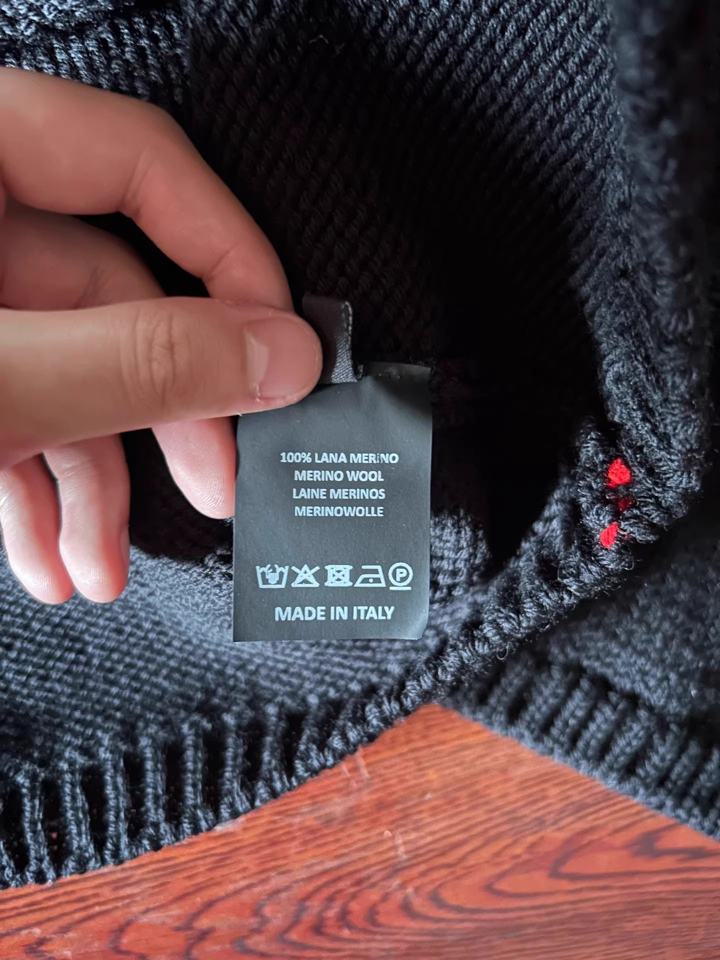 RAF SIMONS Cropped Sweater
